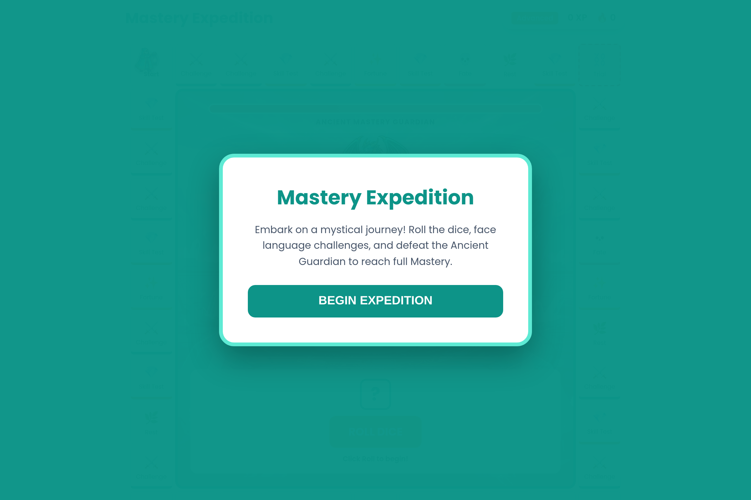 Mastery Expedition mini app