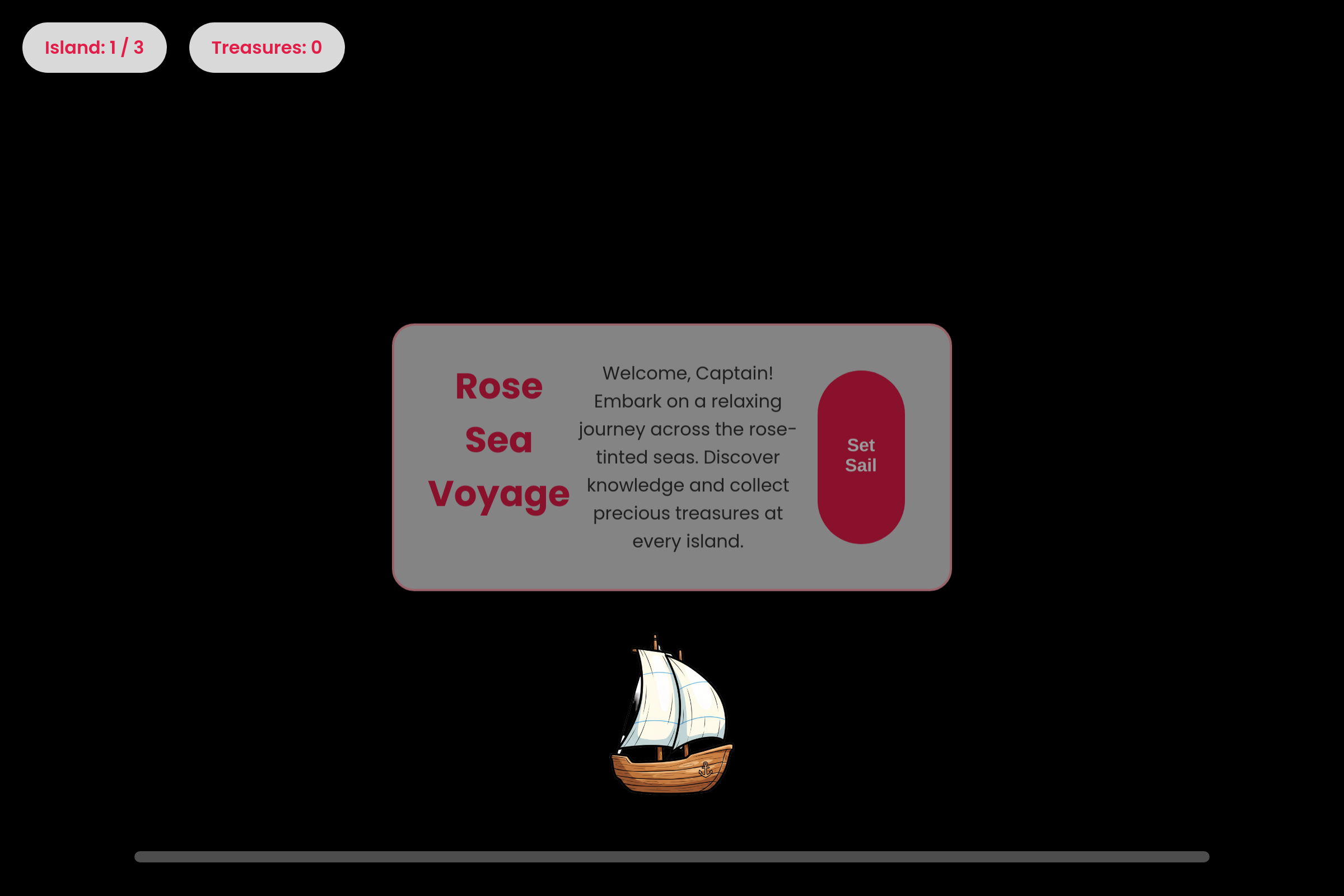 Ocean Voyage Quiz mini app