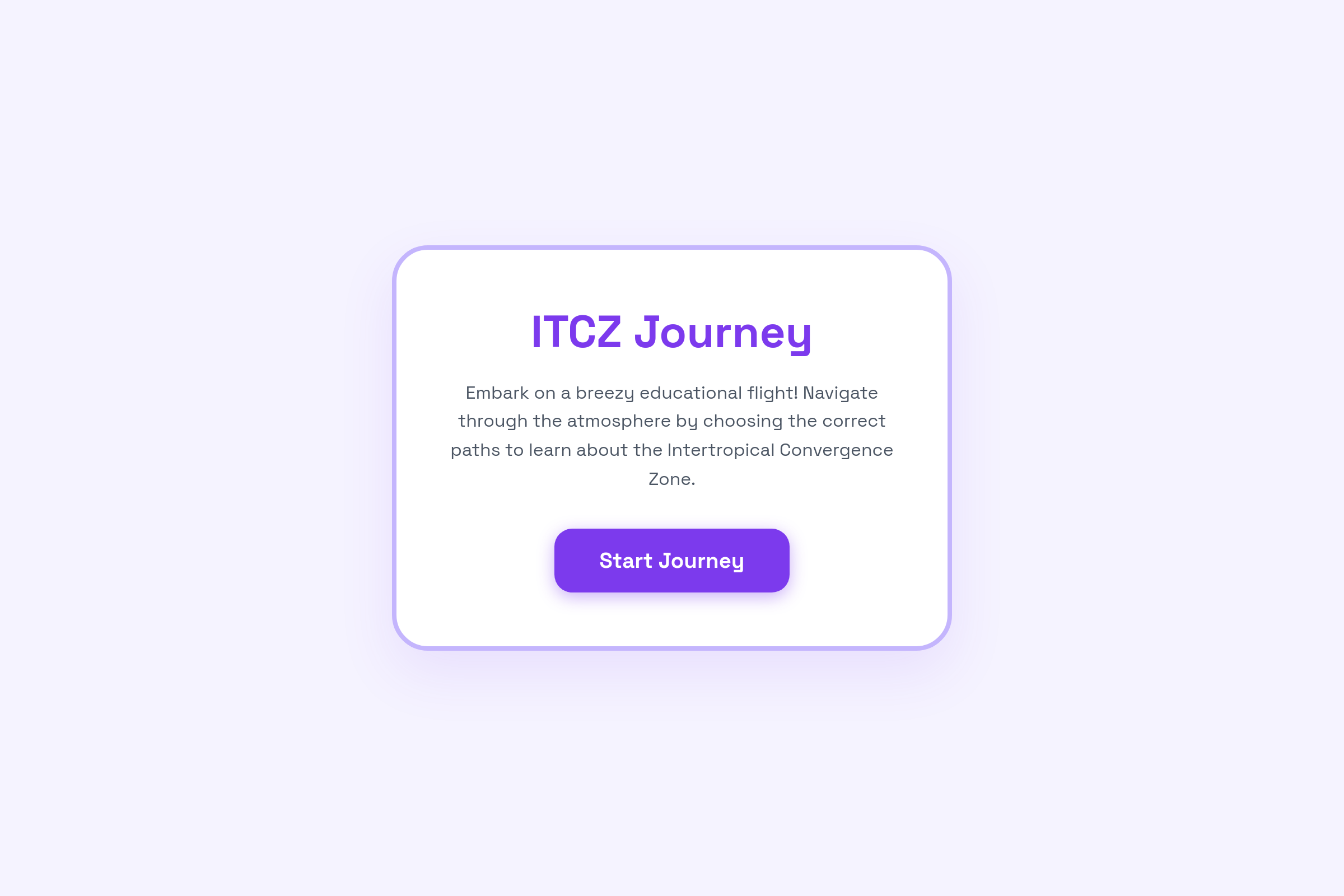 ITCZ Journey mini app
