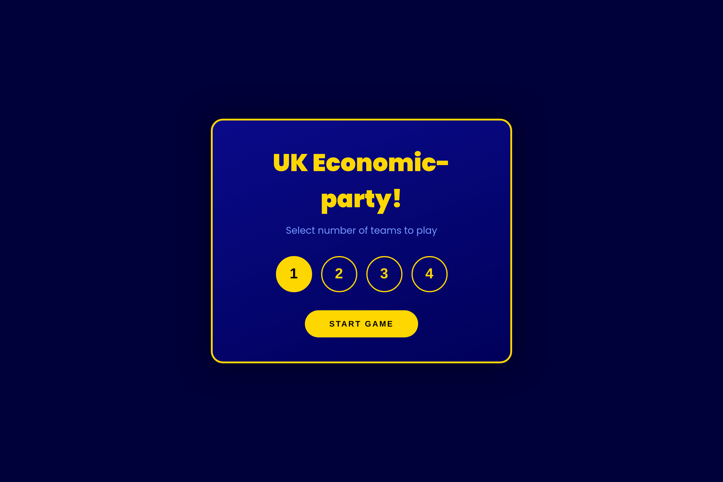 UK Economic-party! mini app