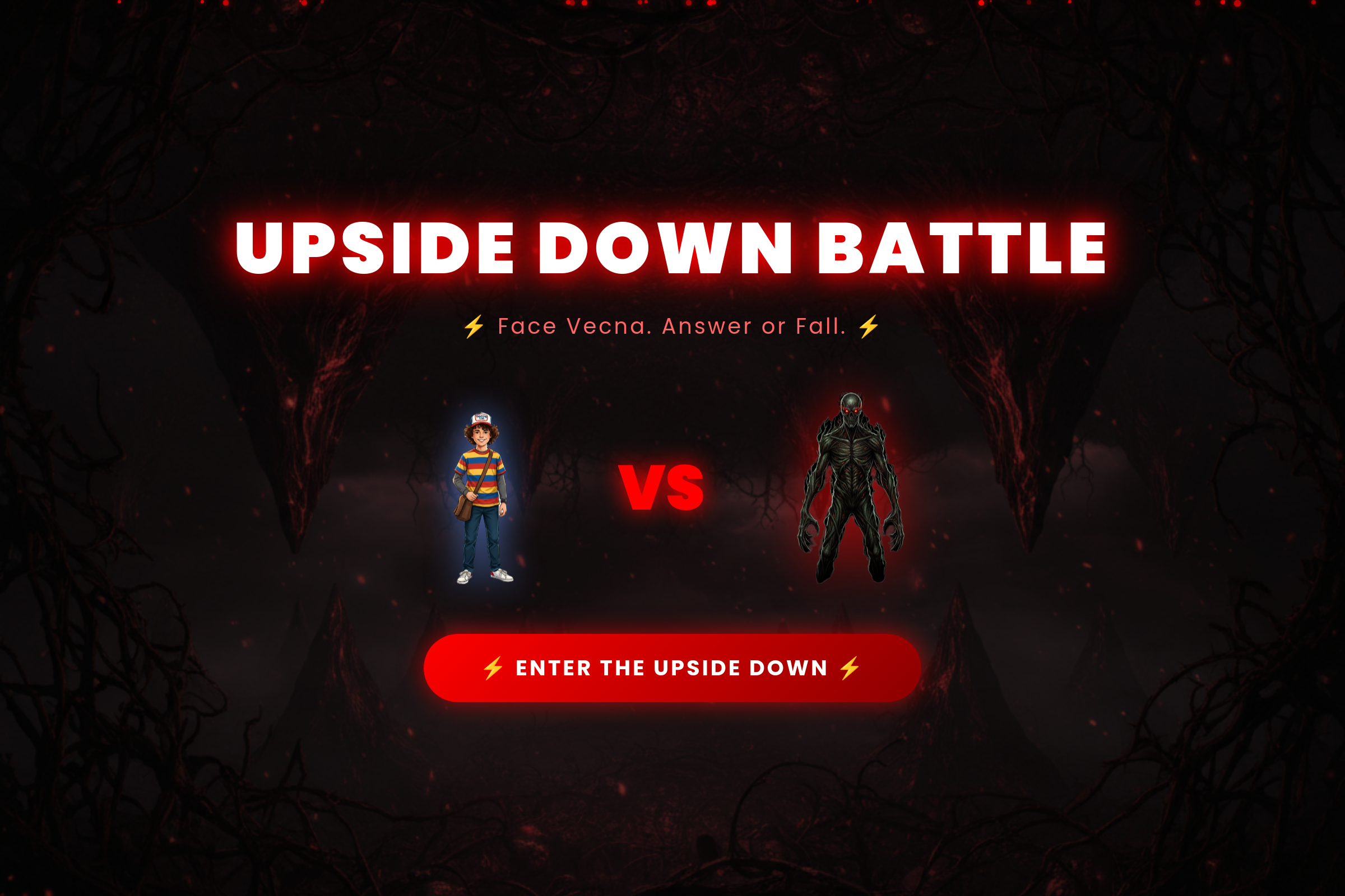 Vecna Battle Quiz mini app