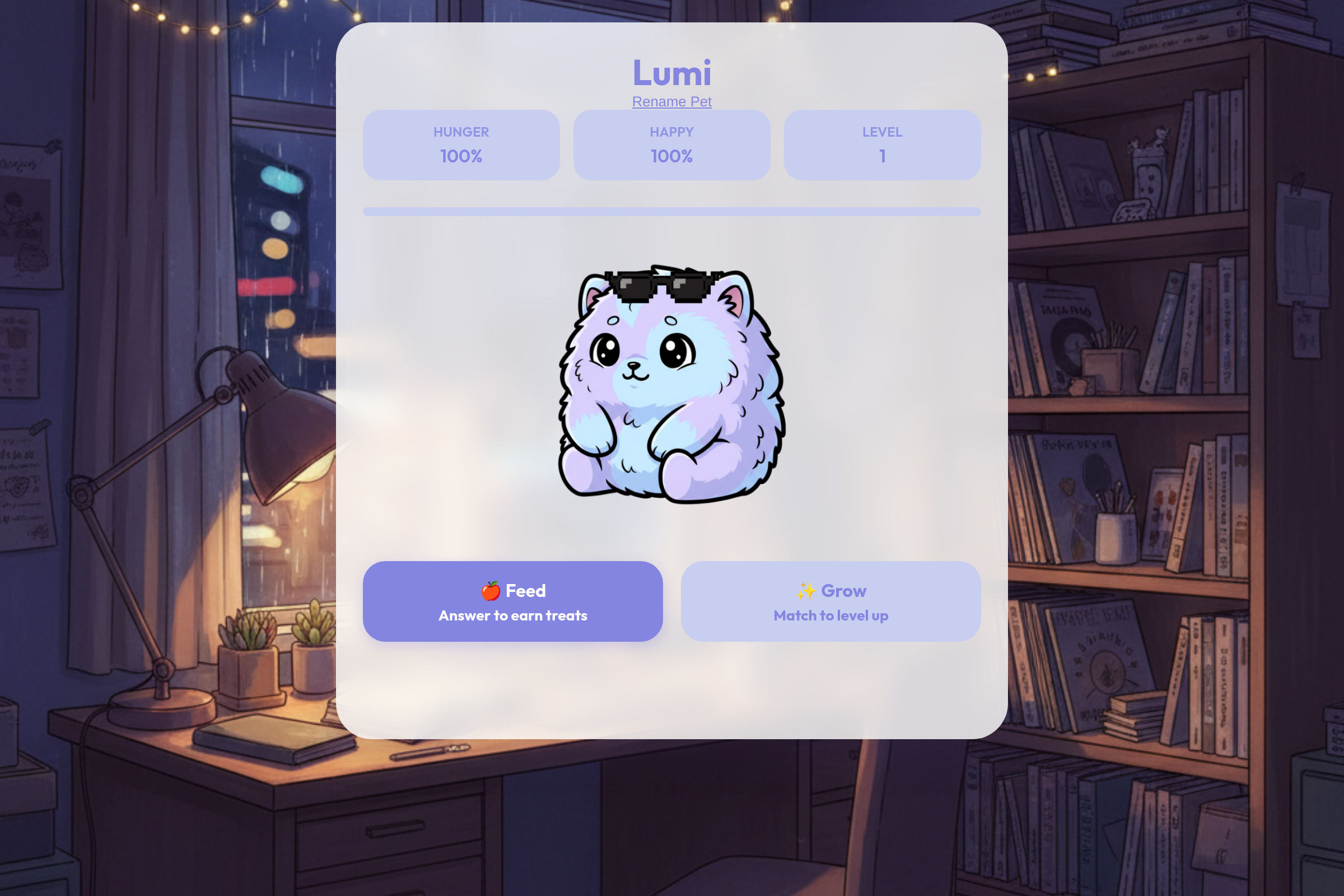 Pet Pal Quiz mini app