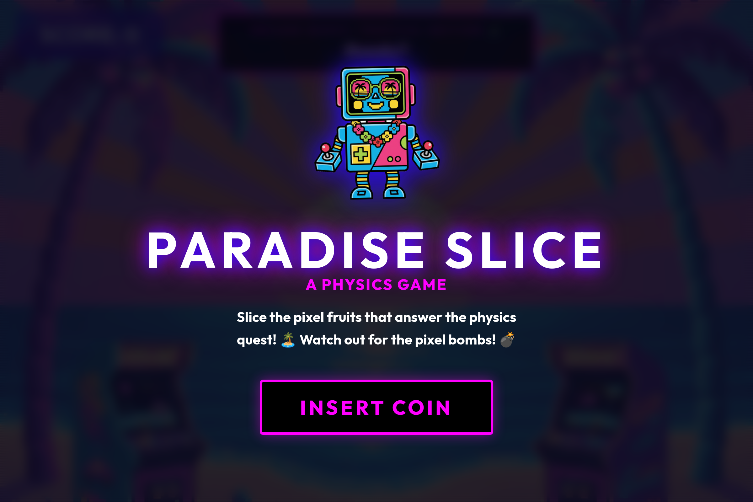 Physics Slice mini app