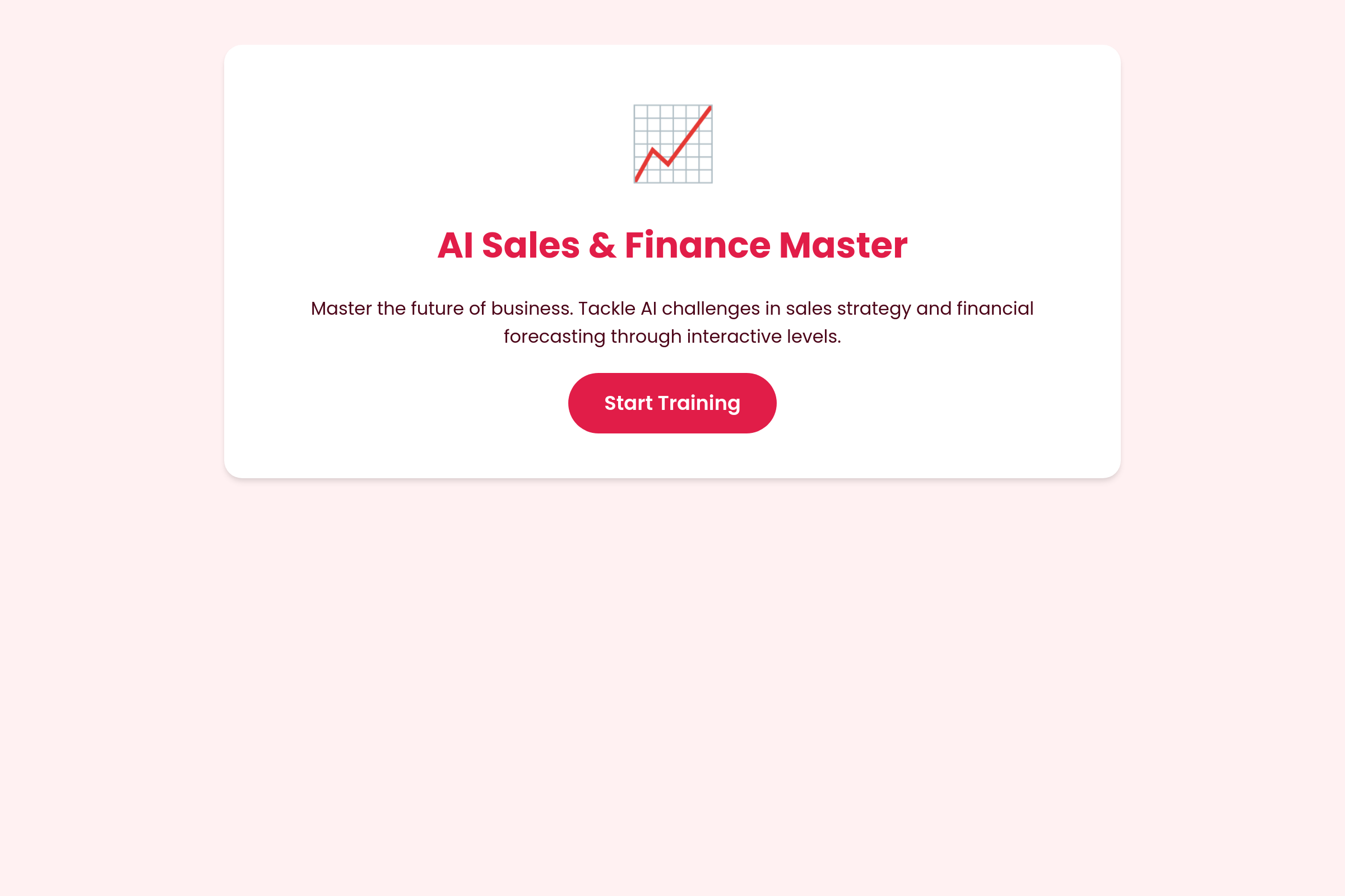 AI Sales Finance mini app