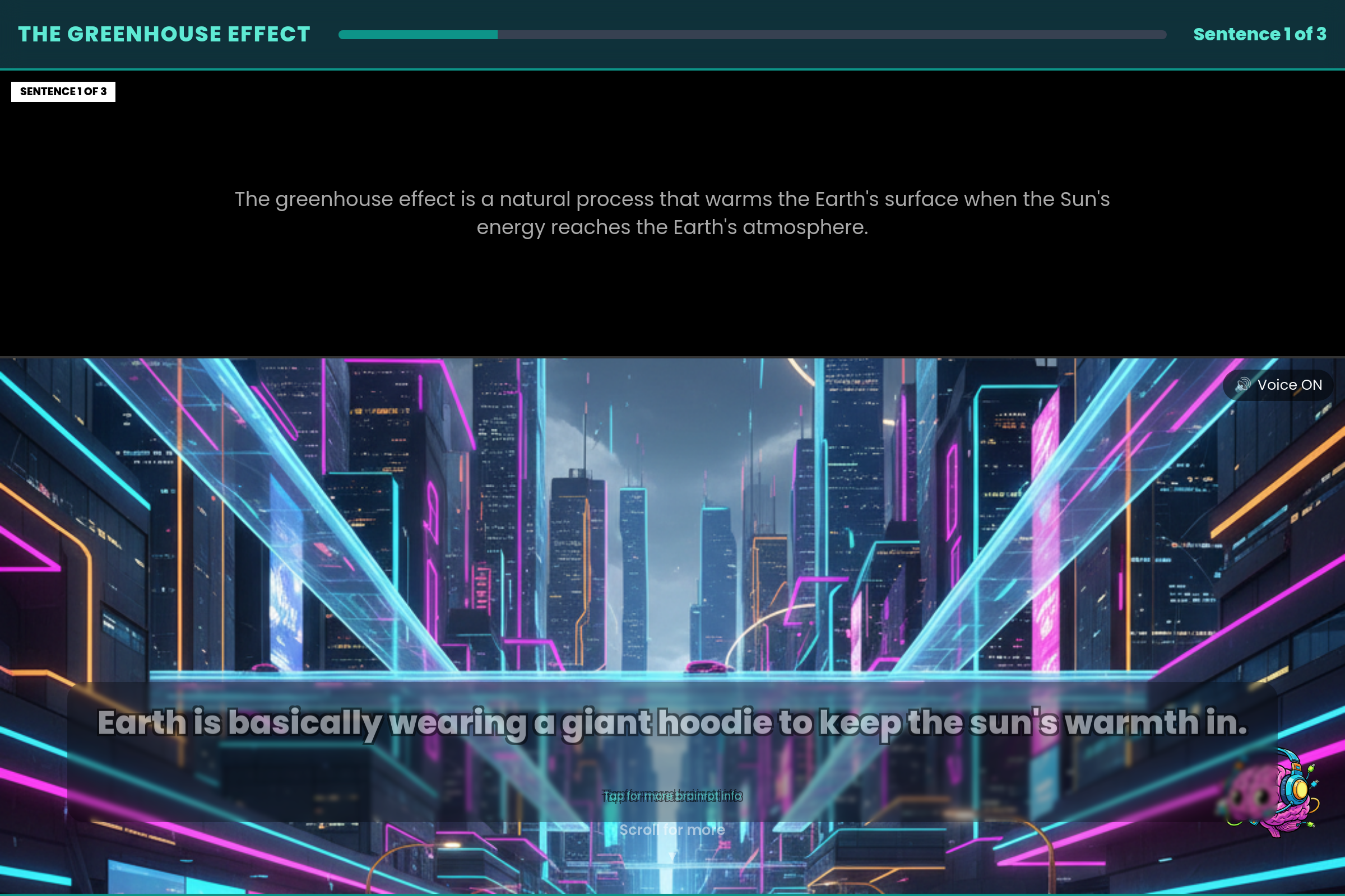 Brainrot Explains mini app