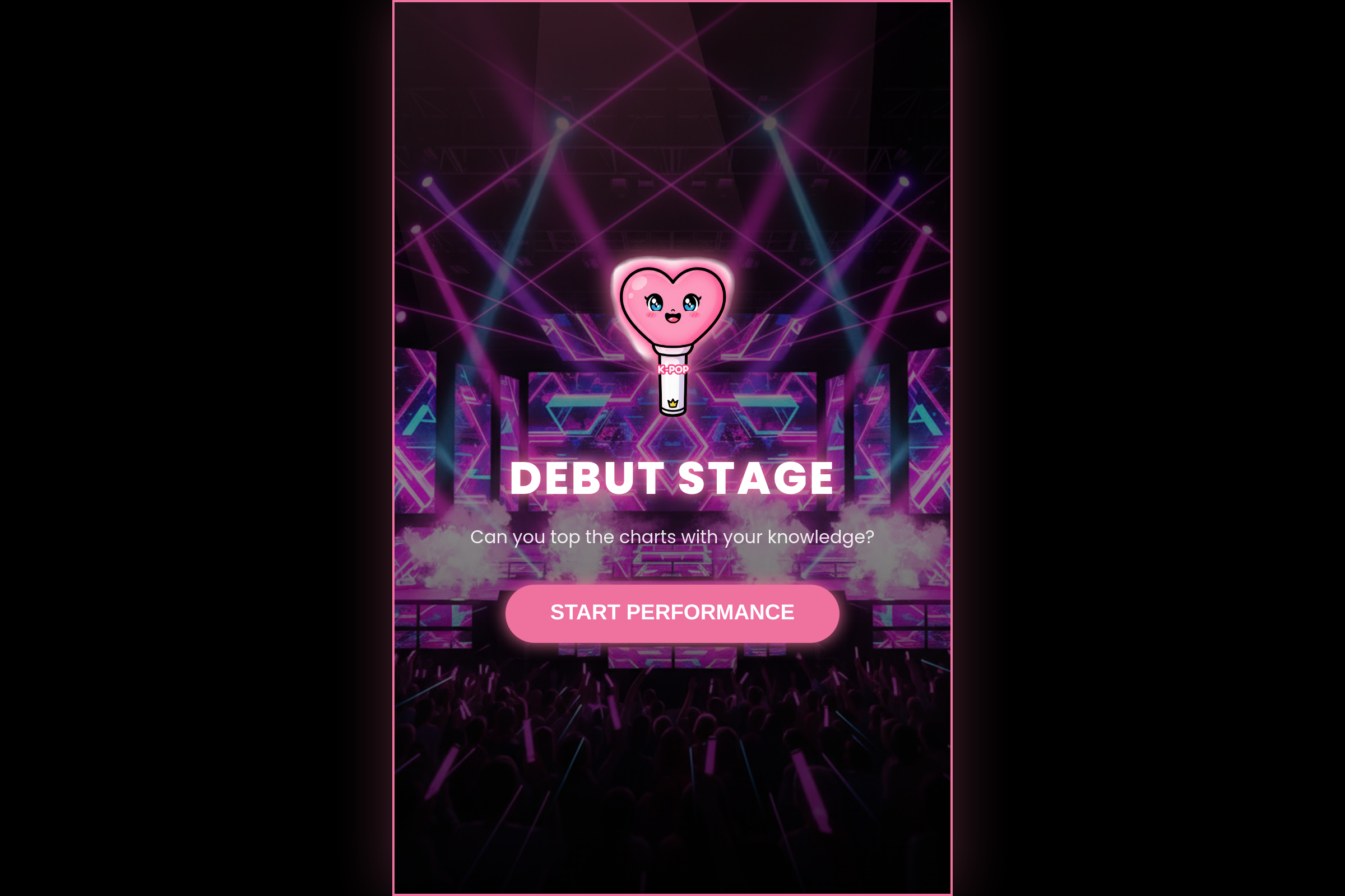 Kpop Beat Quiz mini app