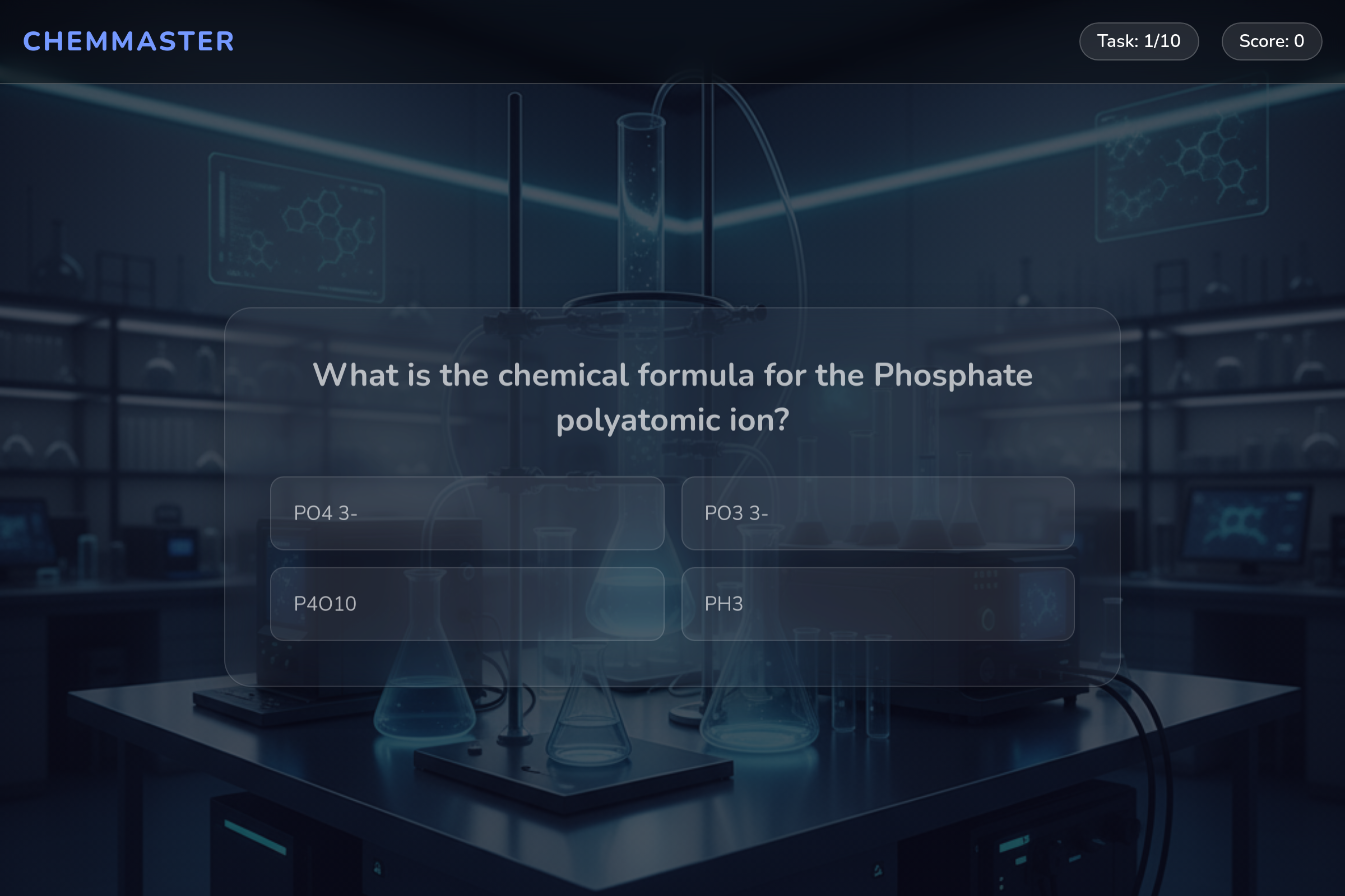 Chem Master mini app