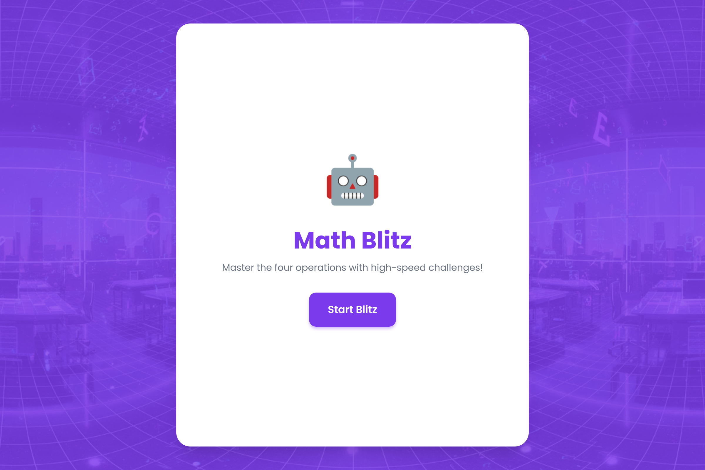 Math Blitz mini app
