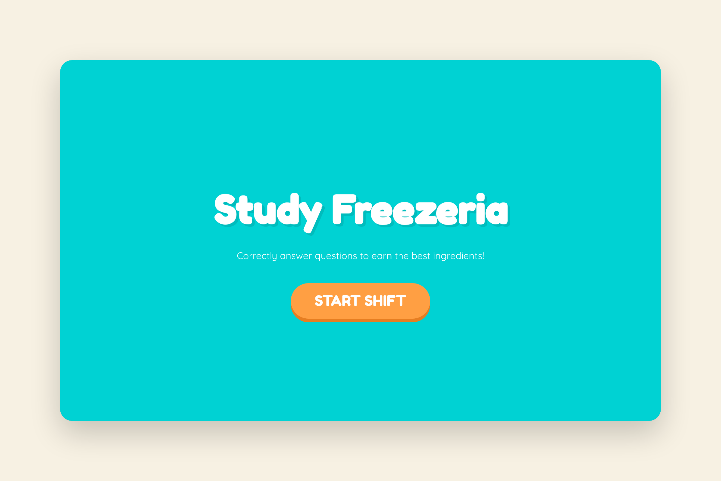 Study Smoothie Shop mini app