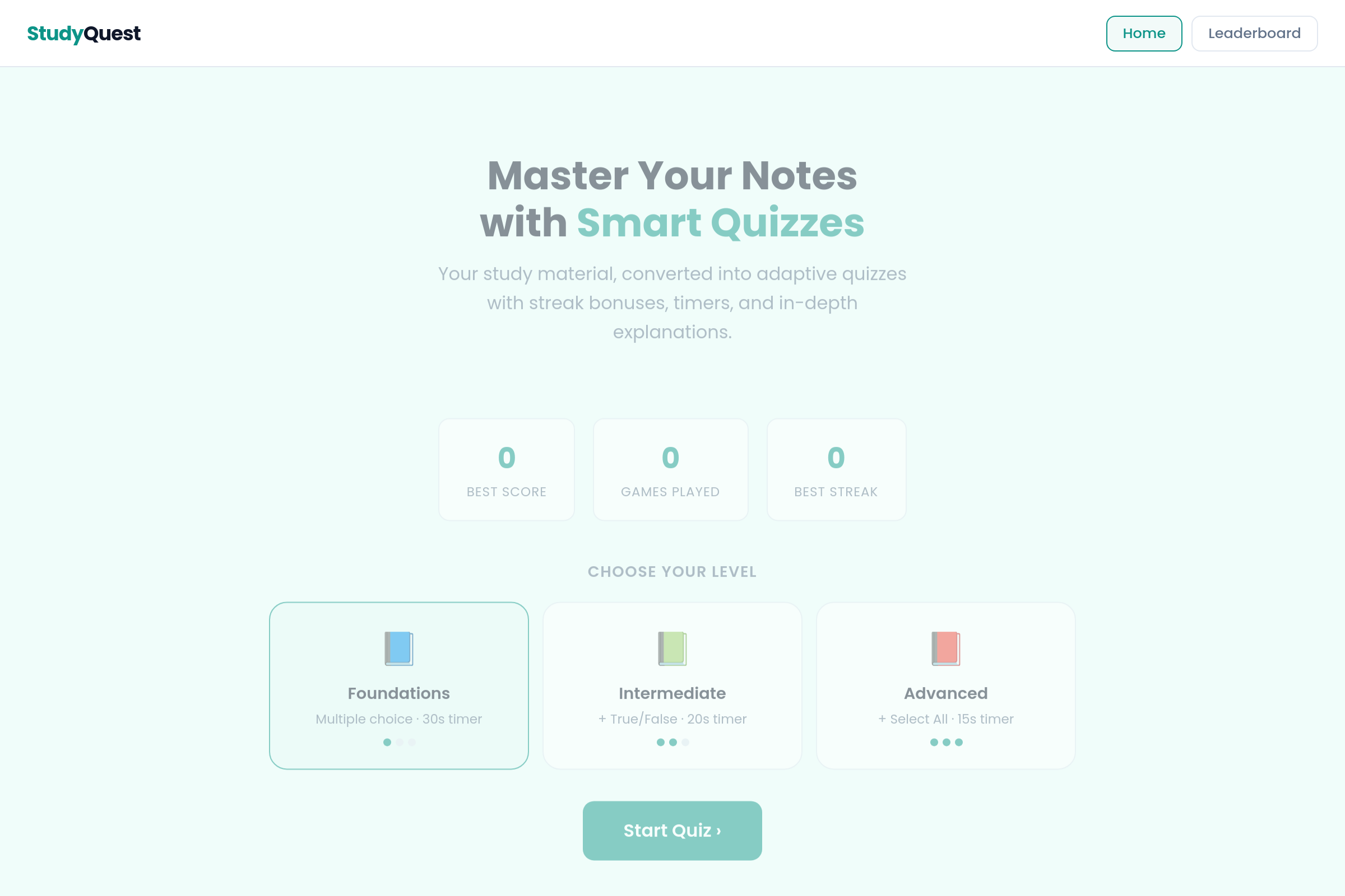 Note Mastery mini app