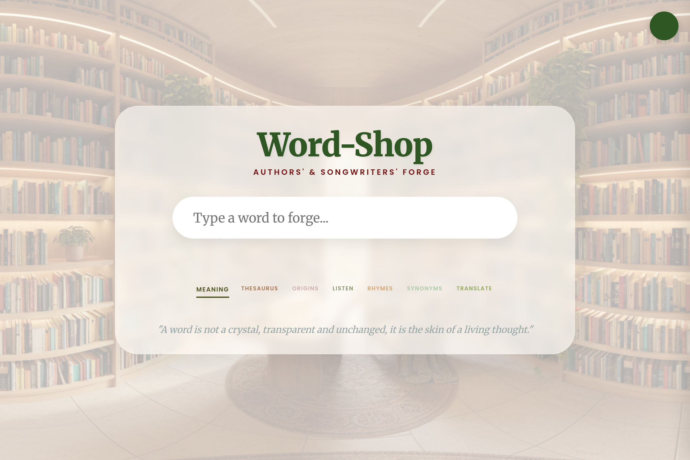 Word Shop mini app