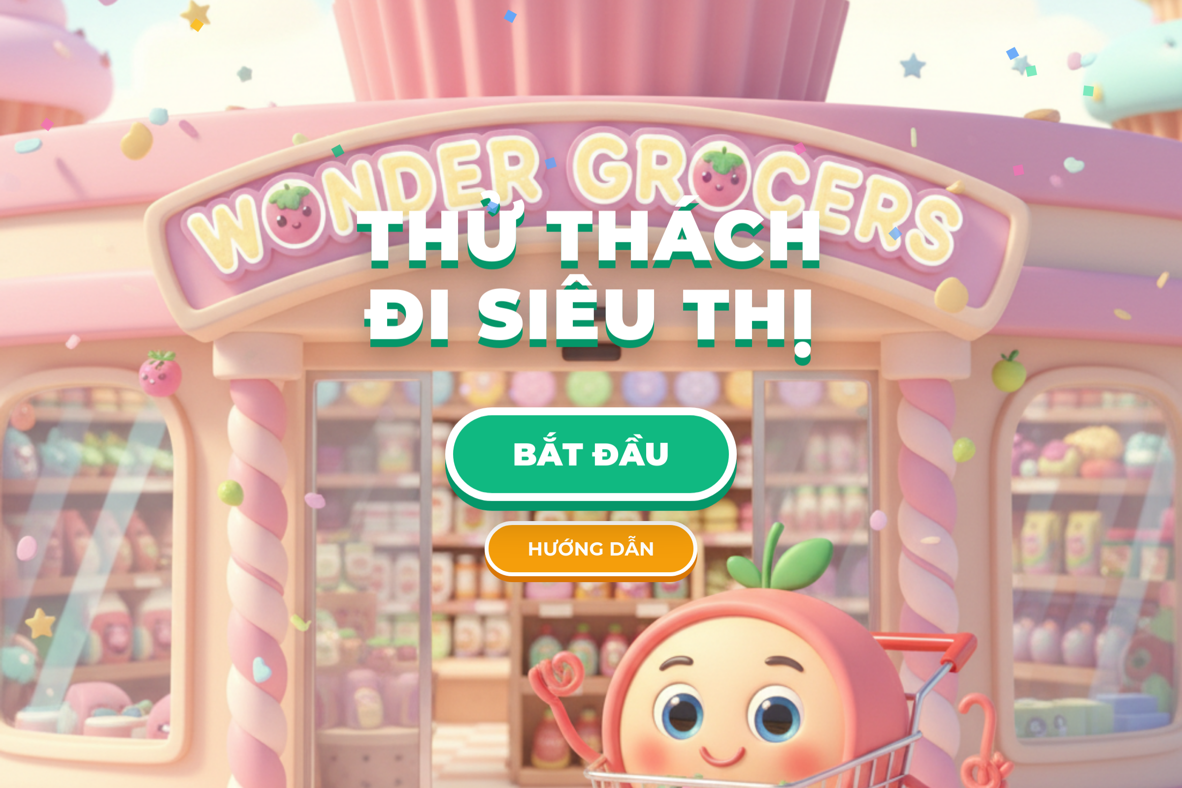 Thử thách: Đi siêu thị mini app