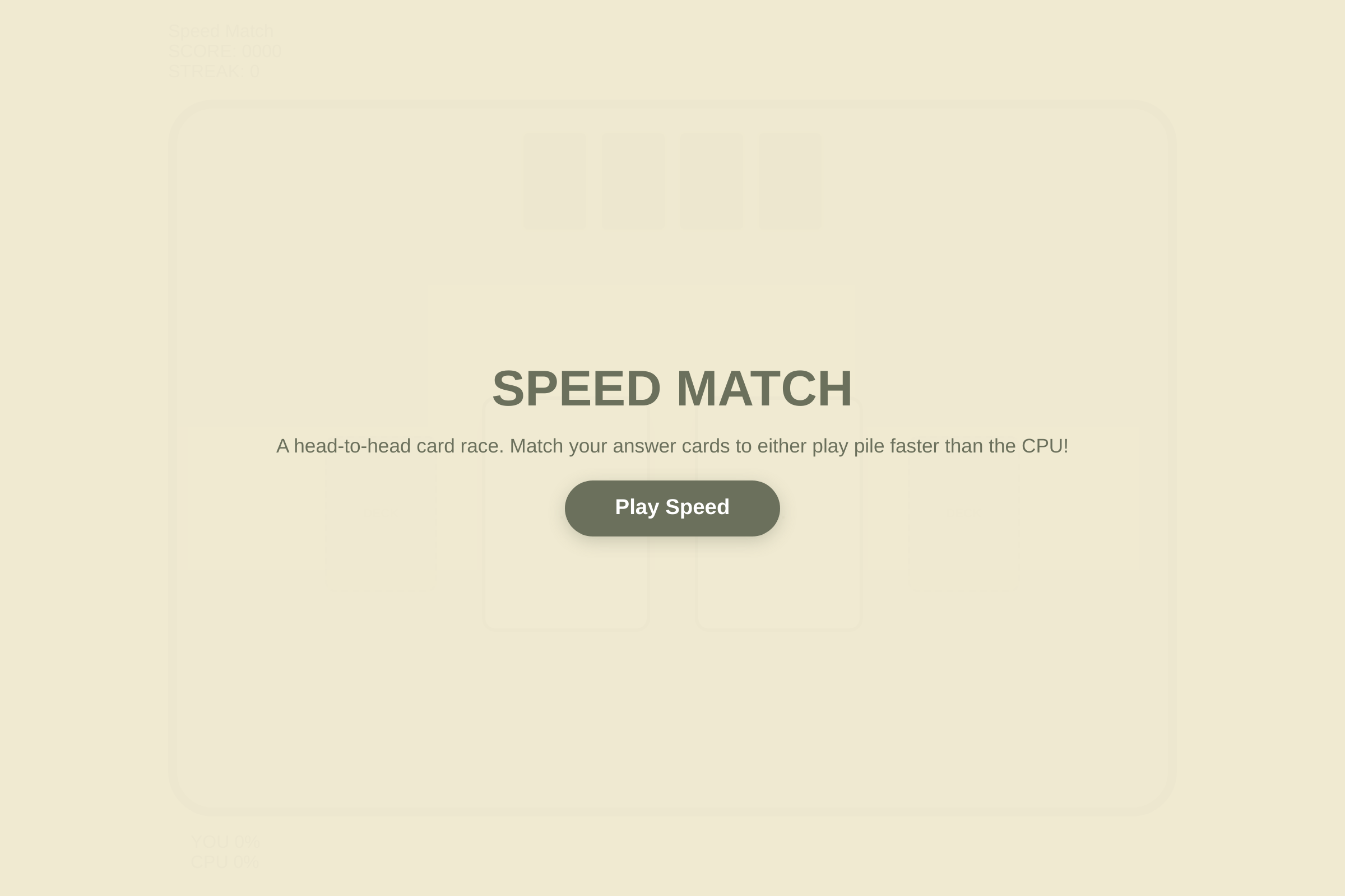 Neon Speed Match mini app