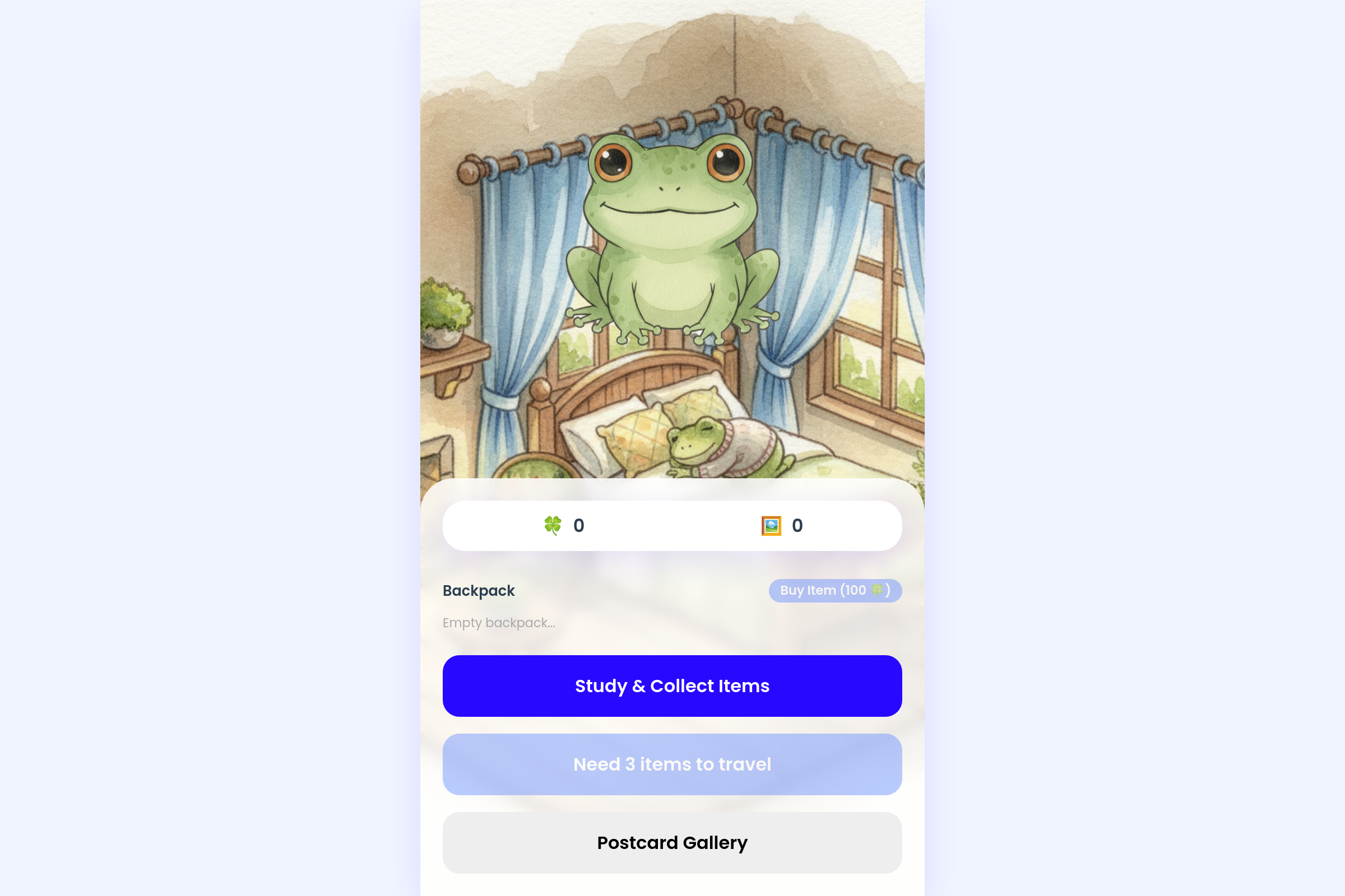 Froggy Journeys mini app