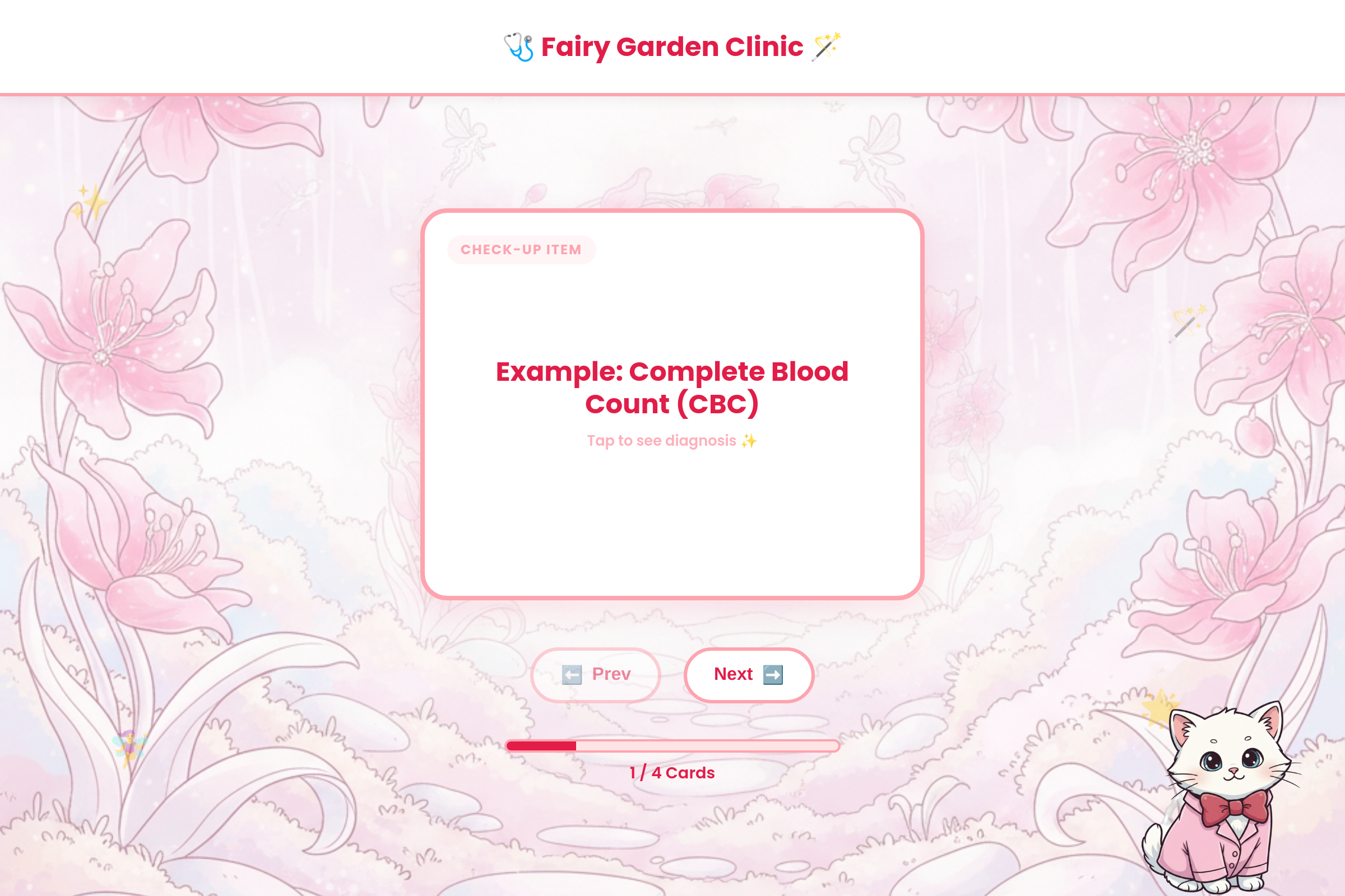 Cuddle Doc A&P Flashcards mini app