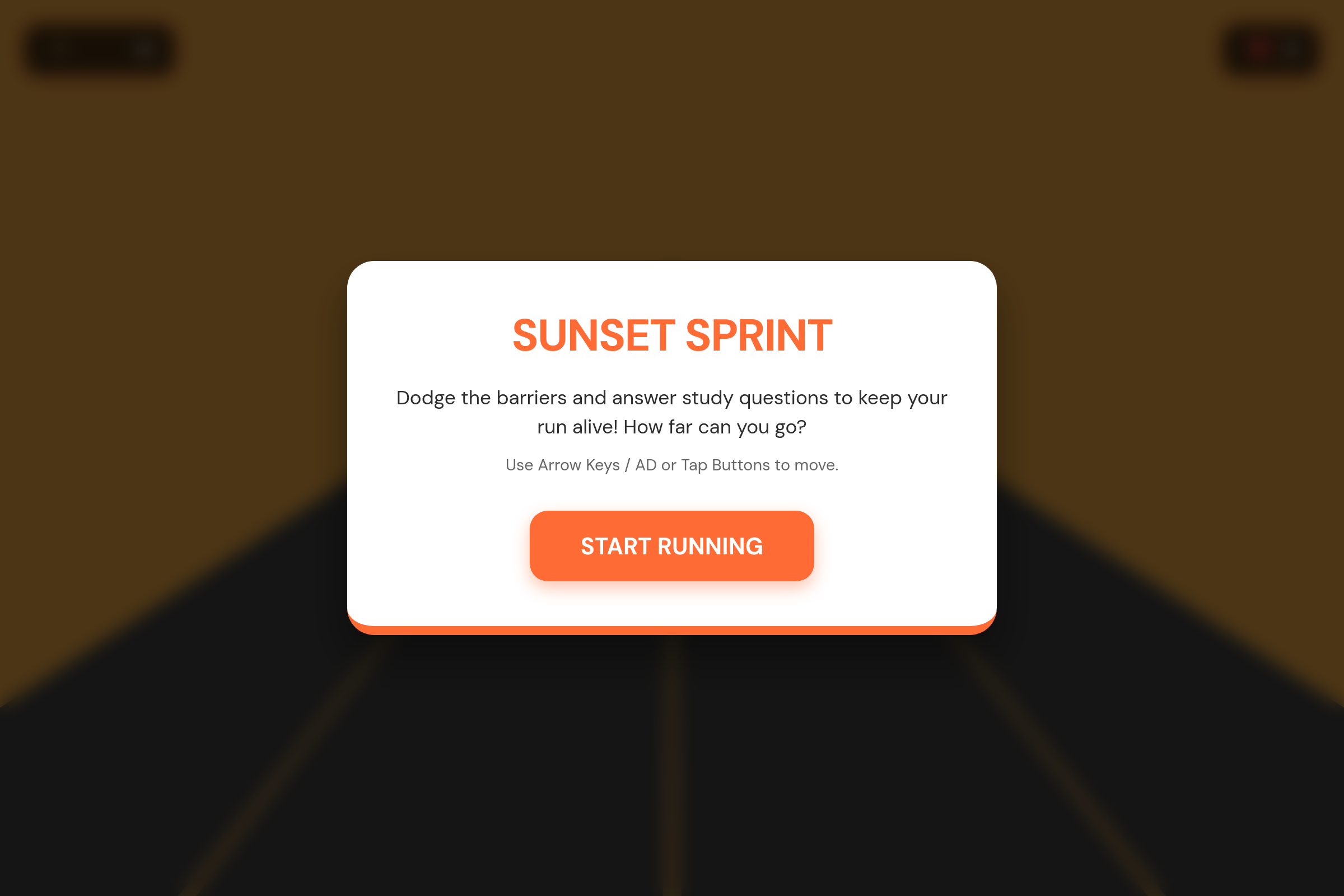 Study Runner mini app