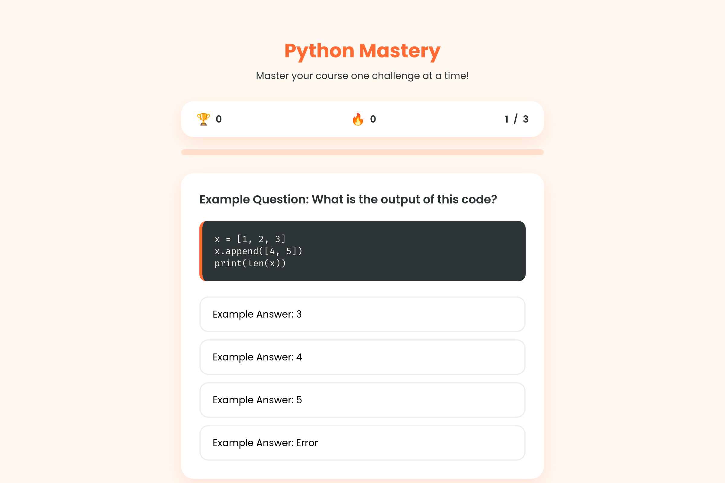 Code Crafter mini app