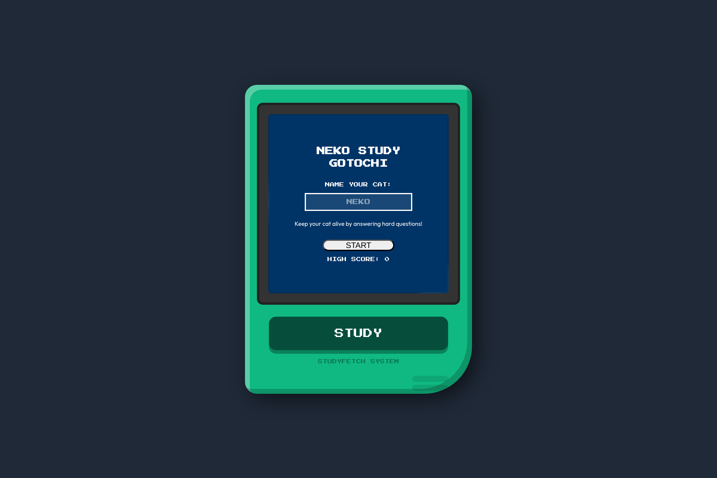 Neko Retro Quiz mini app