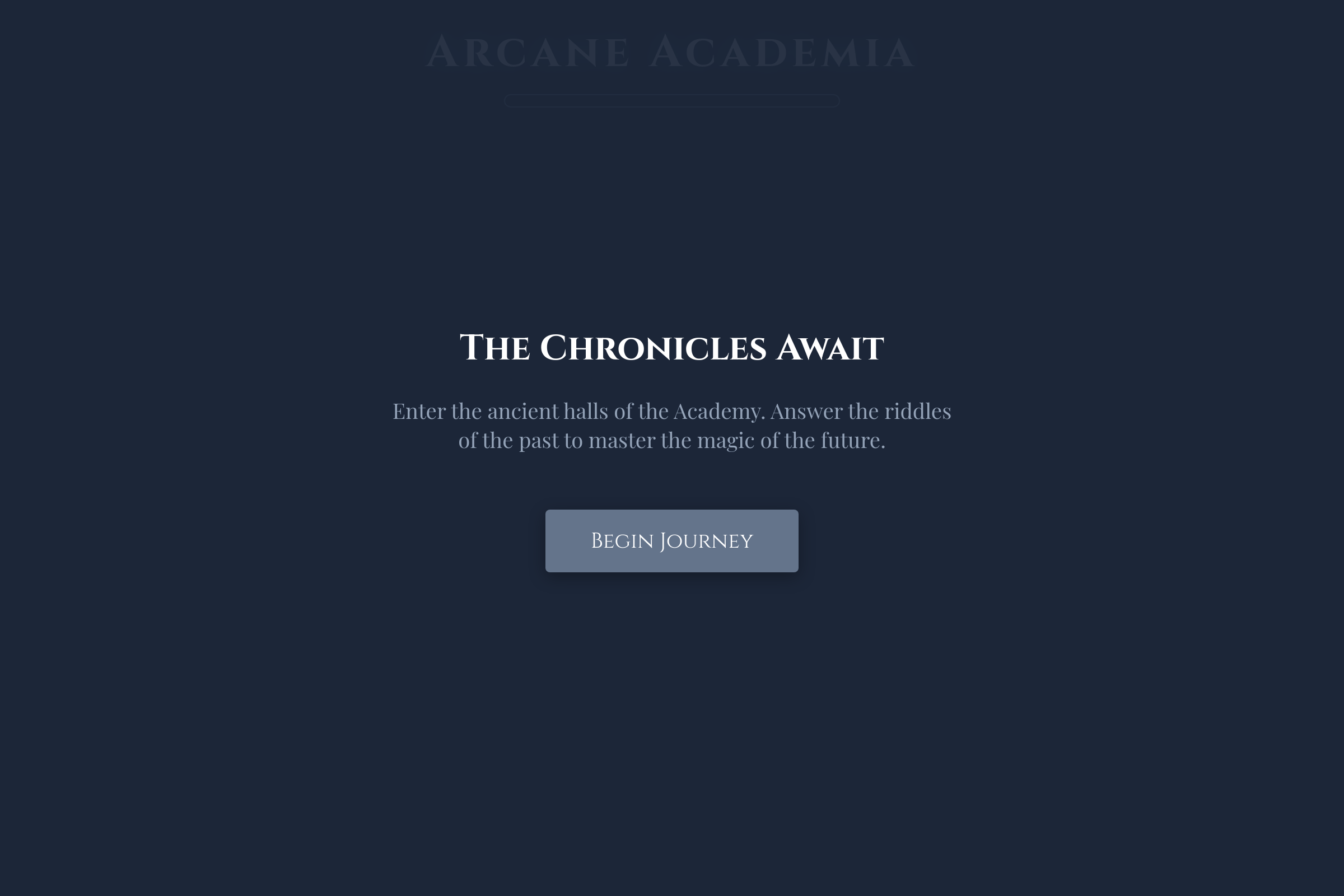 Dark Academia mini app
