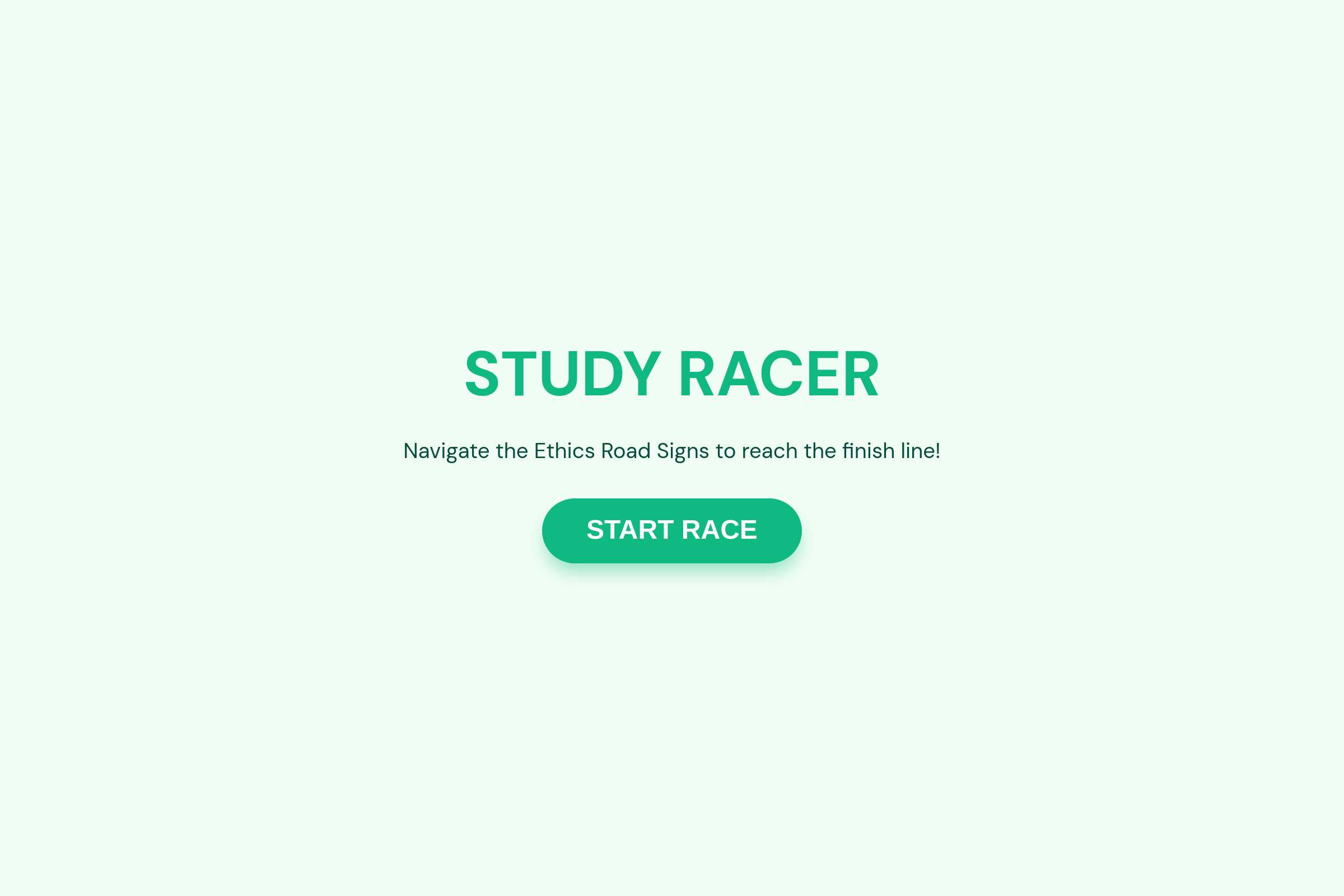 Ethics Racer mini app