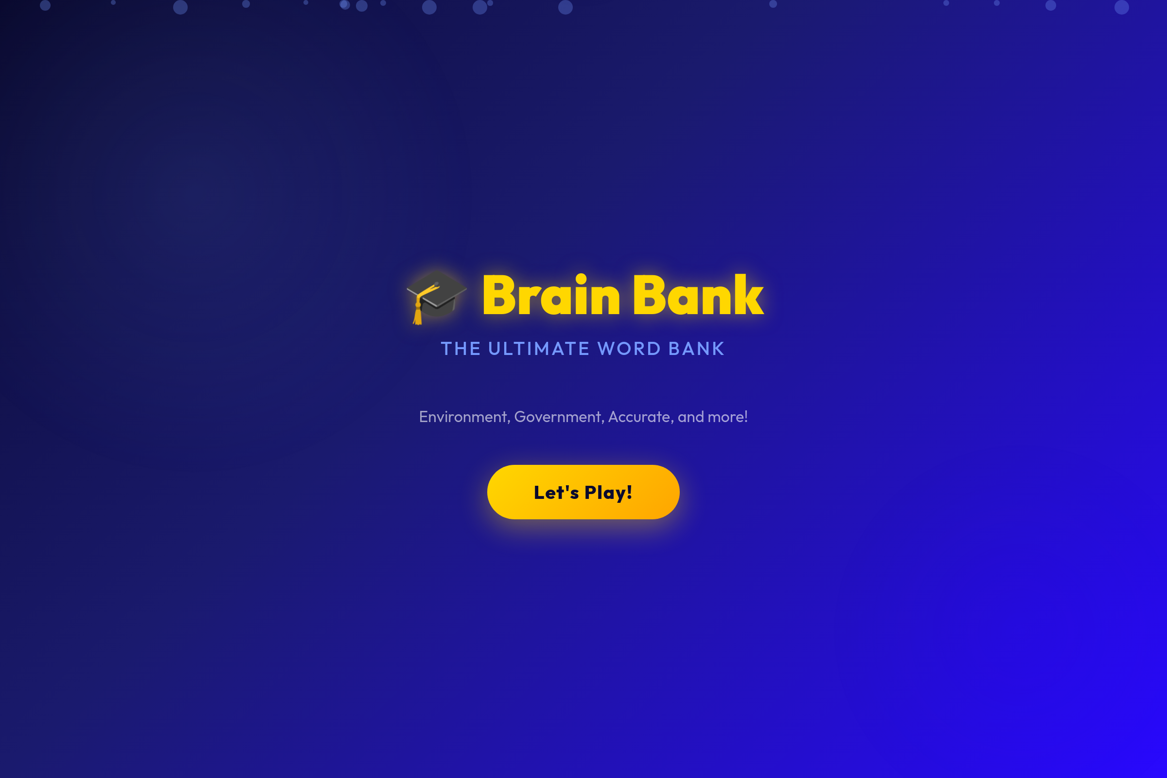 Brain Bank mini app