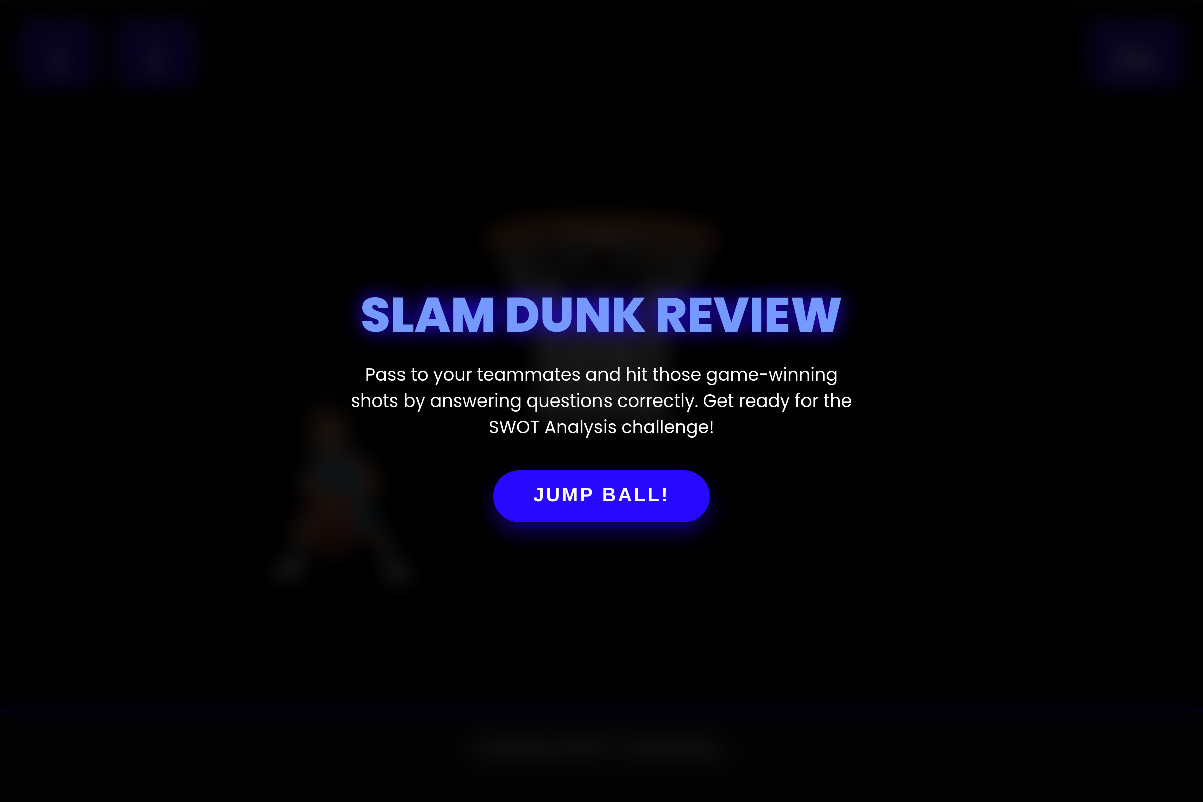 Hoops SWOT mini app
