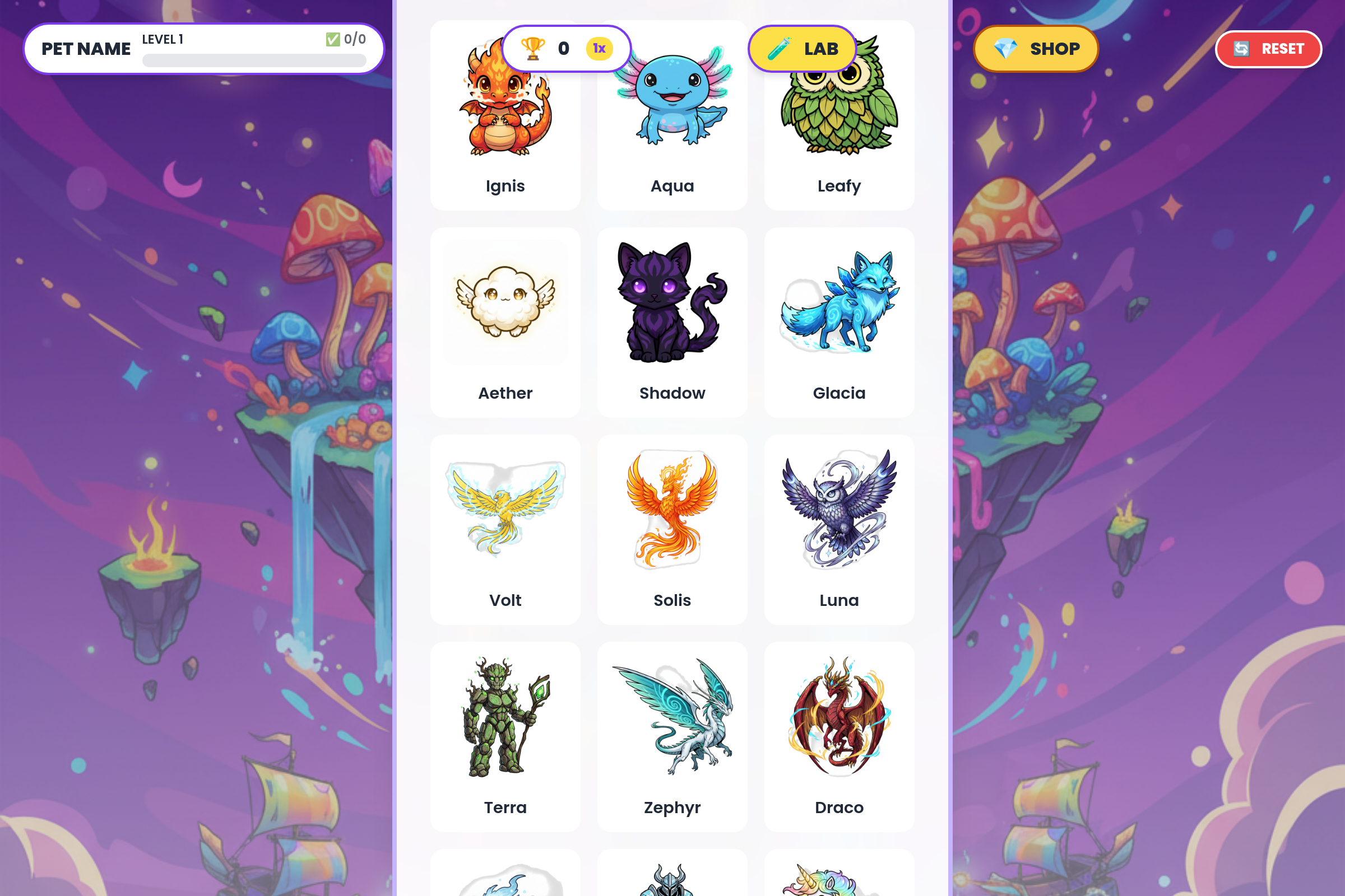 Quest Critters mini app