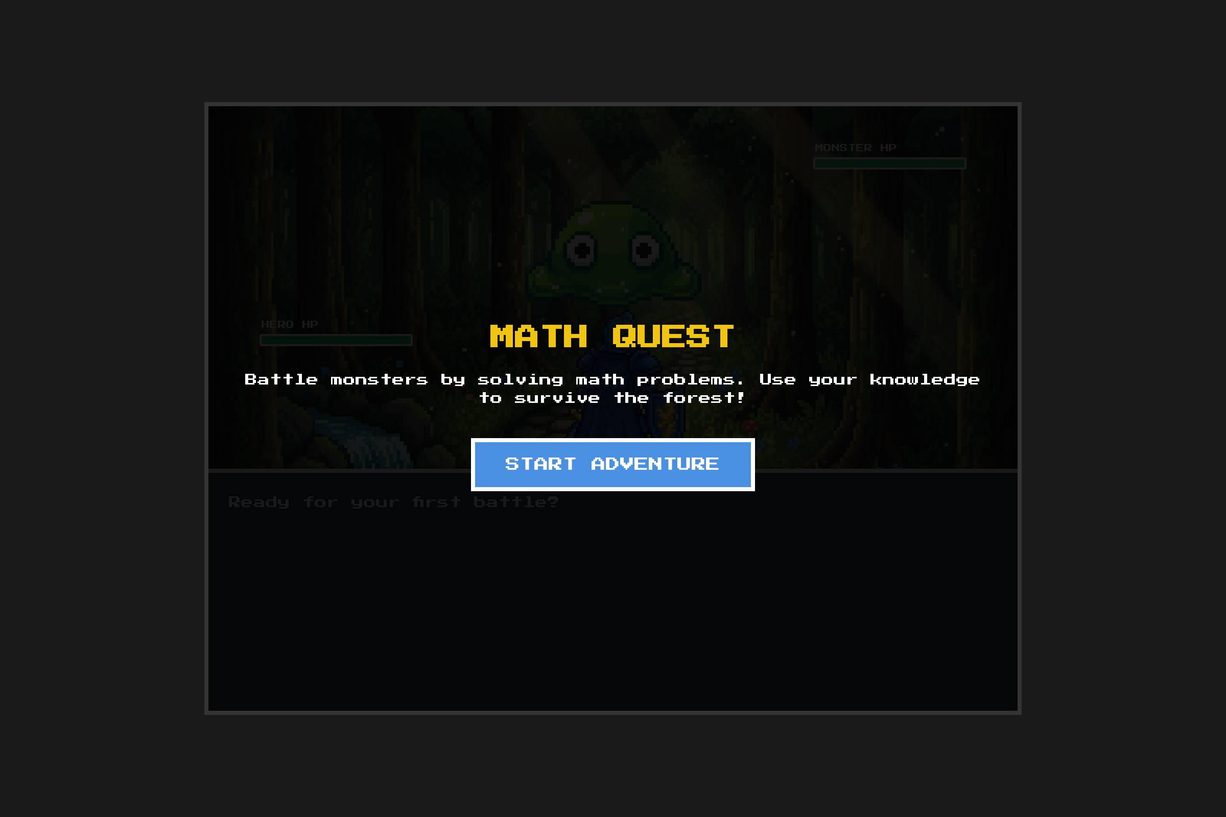 Math Quest Saga mini app
