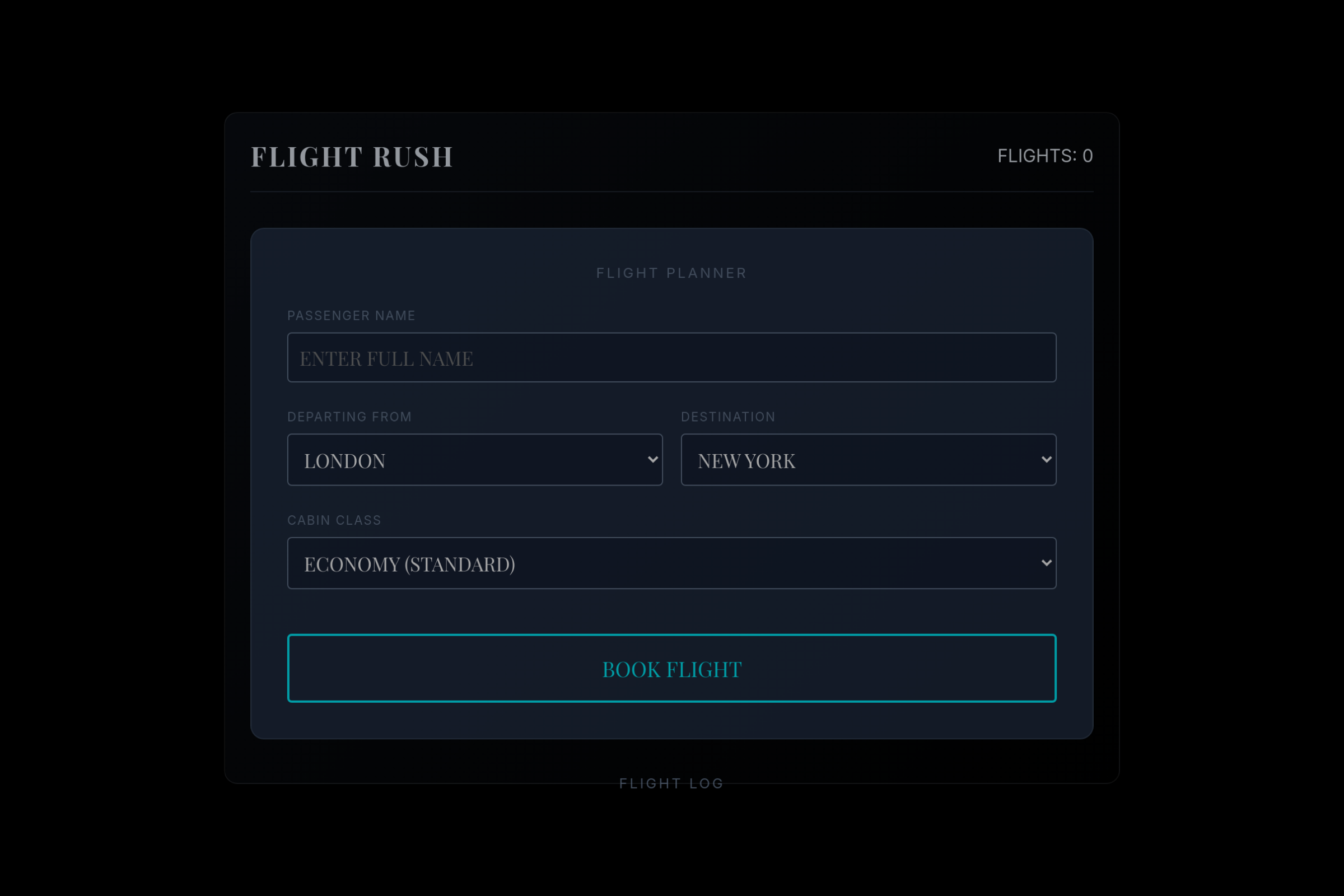 Airlines mini app