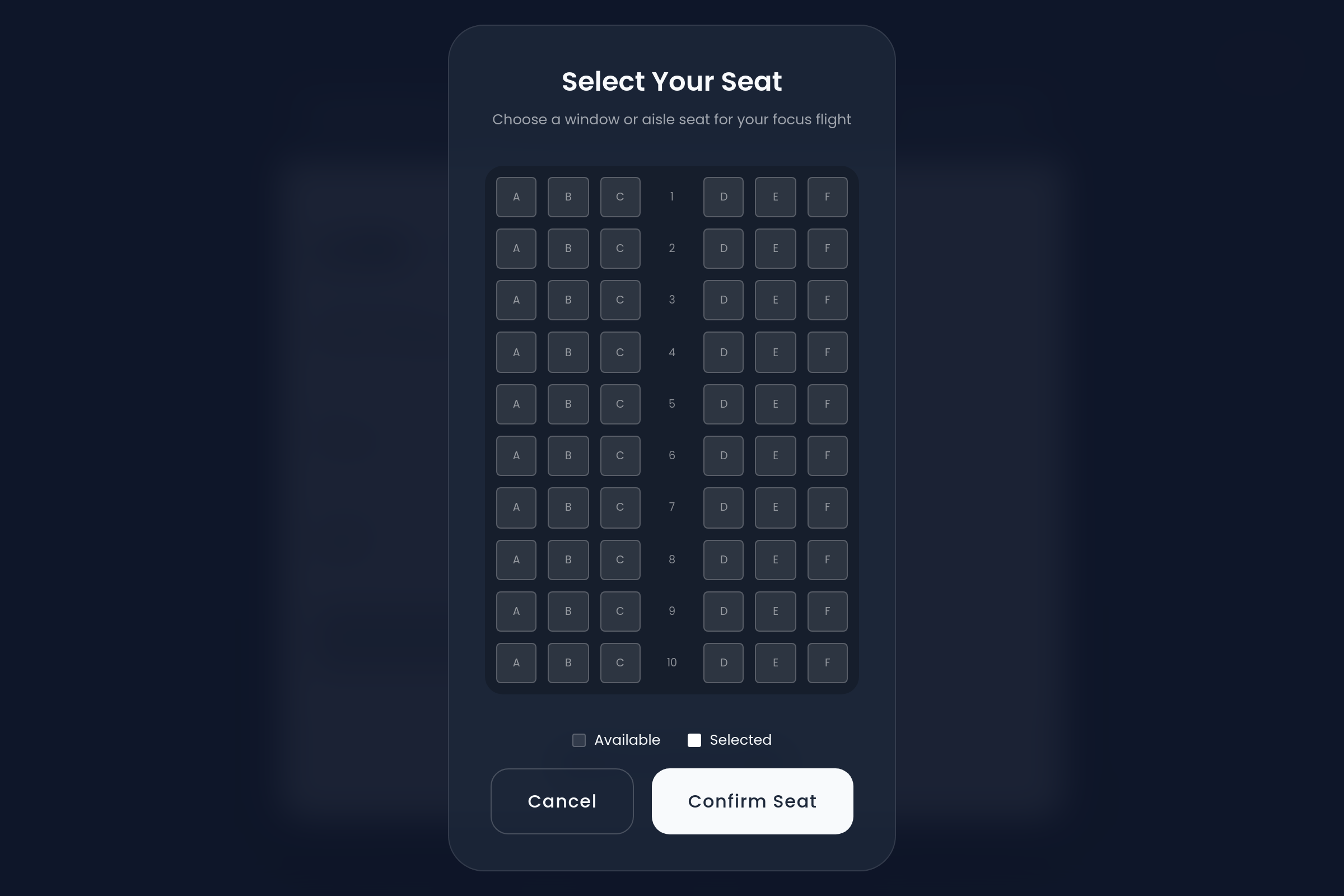 Focus Flight mini app