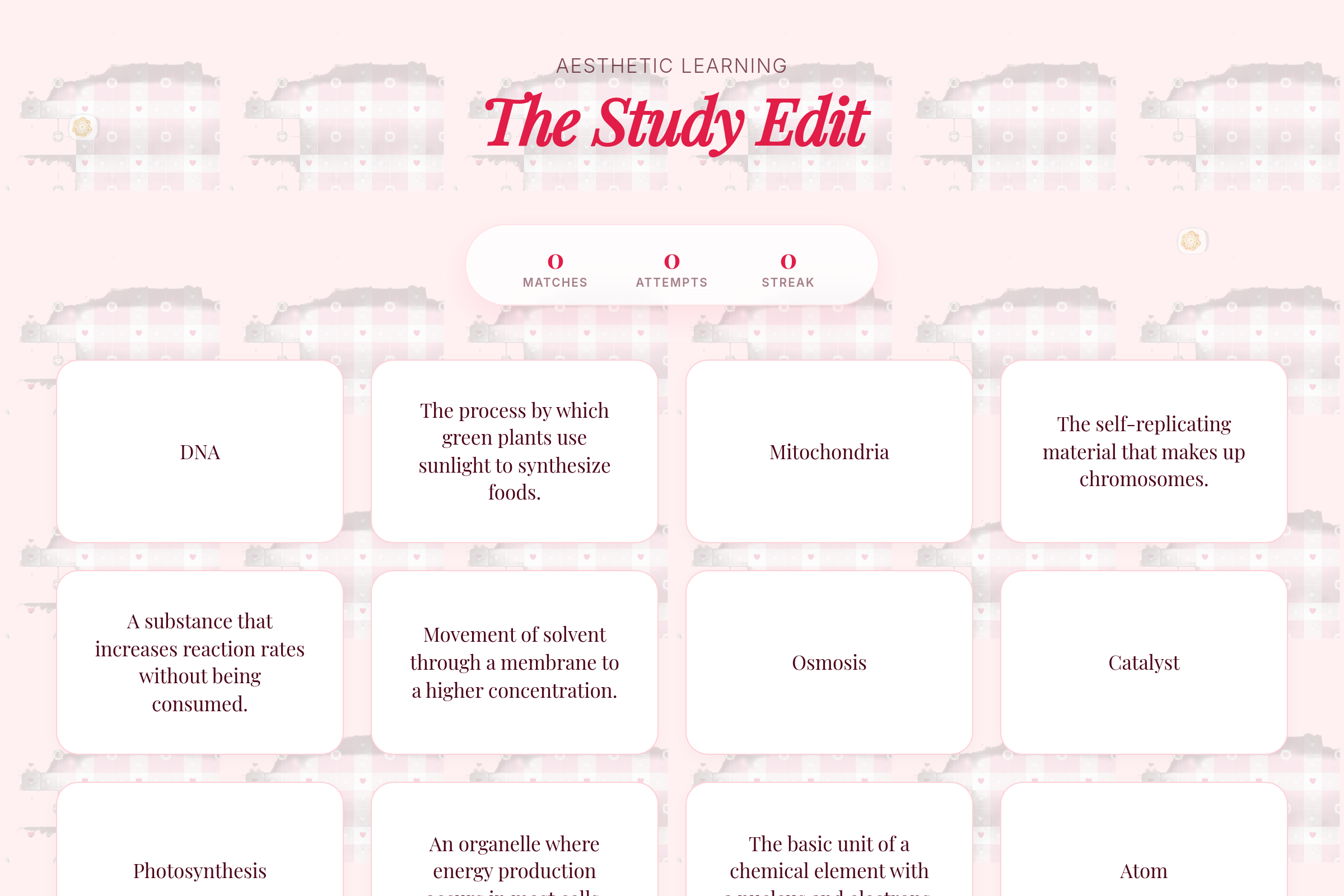 Study Flip mini app
