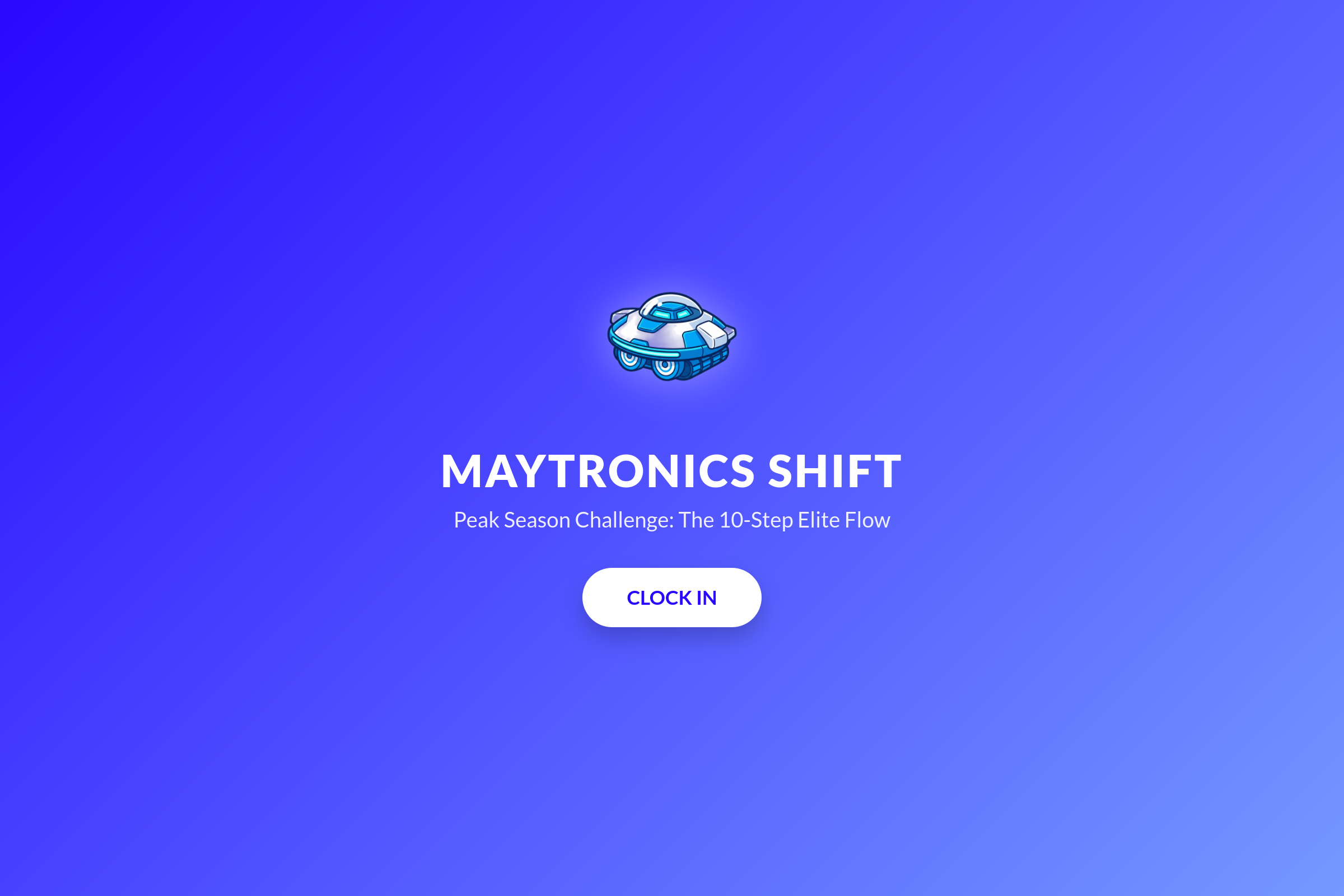 Maytronics Customer Care Soft Skills Challenge mini app