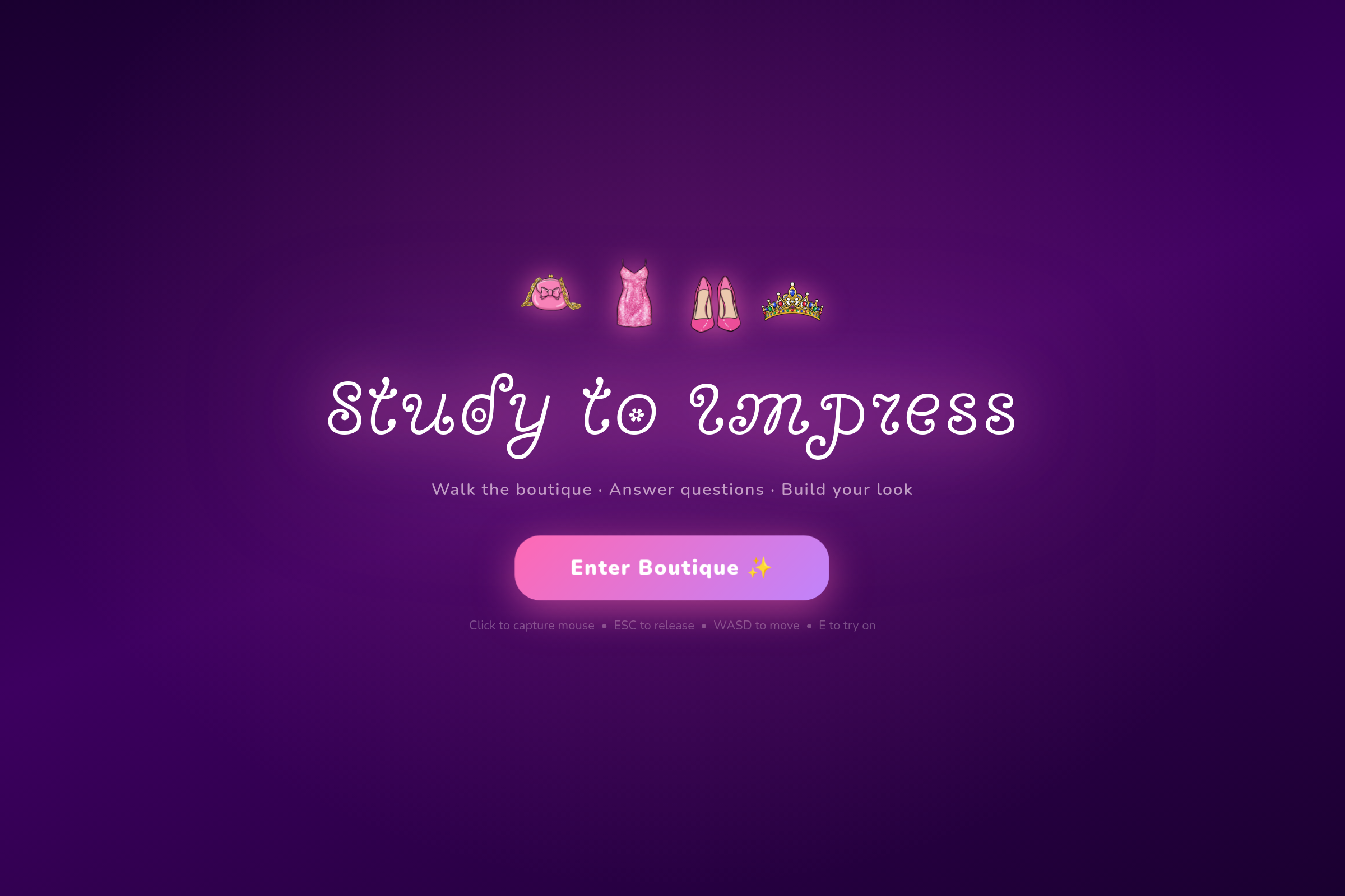 Study to Impress mini app