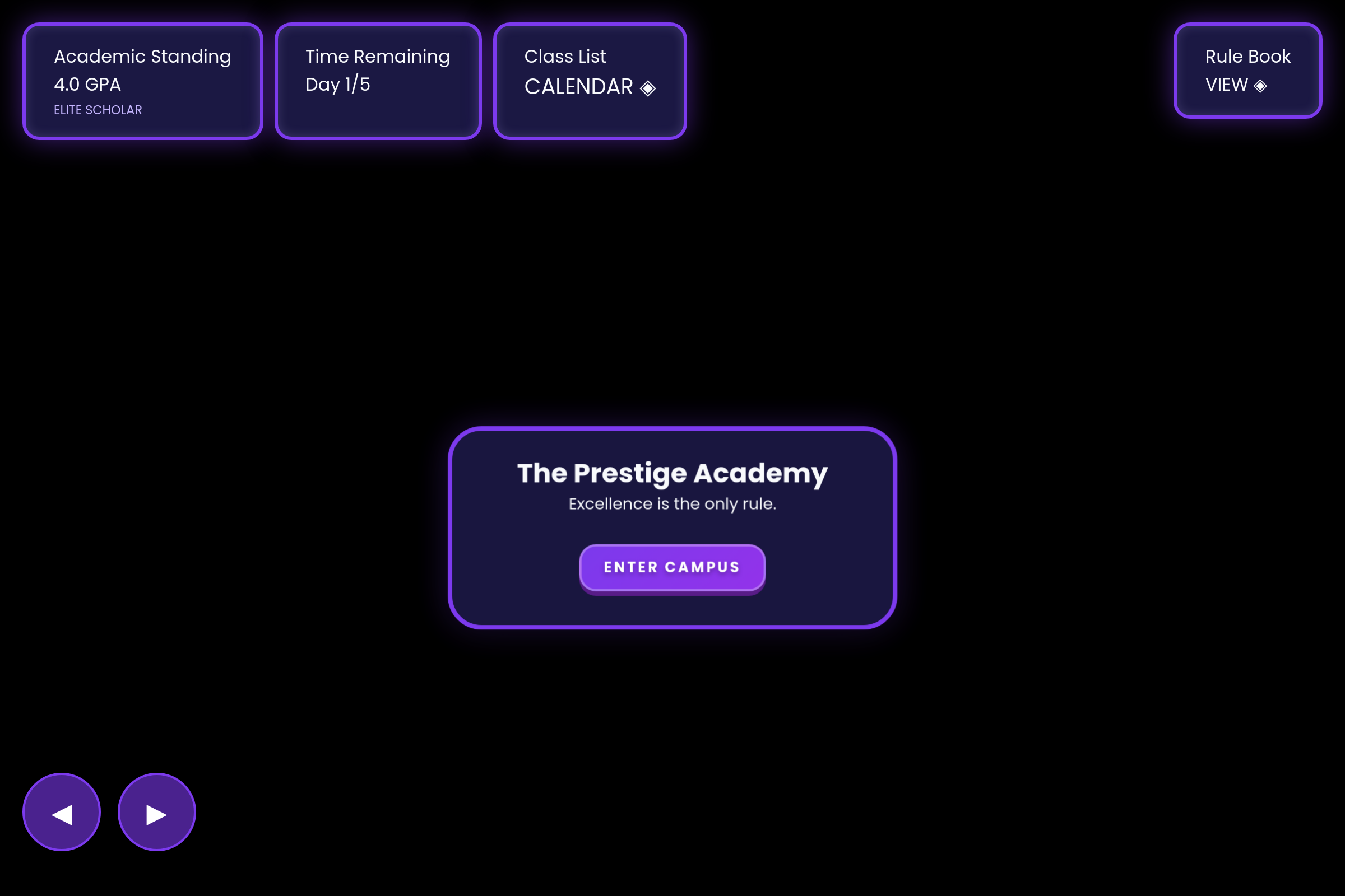 prestigous strict academy mini app