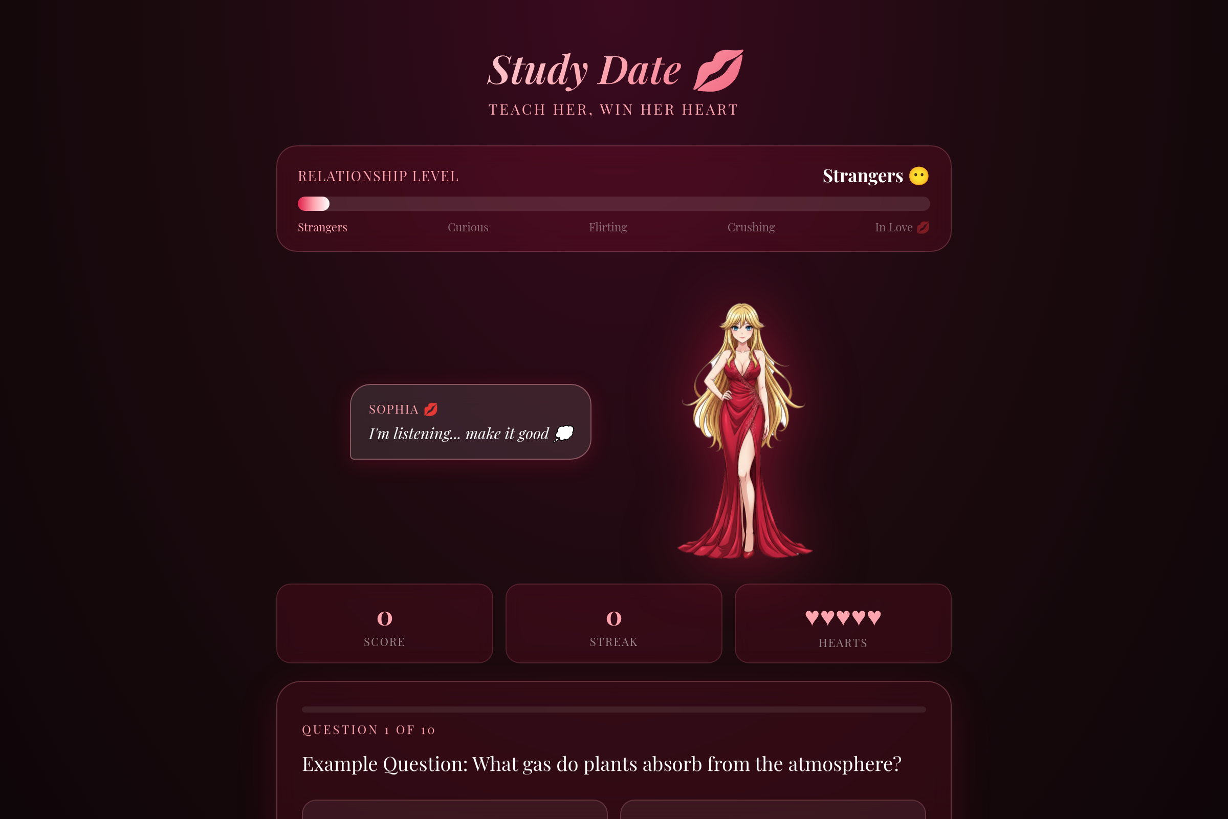 Study Sparks mini app