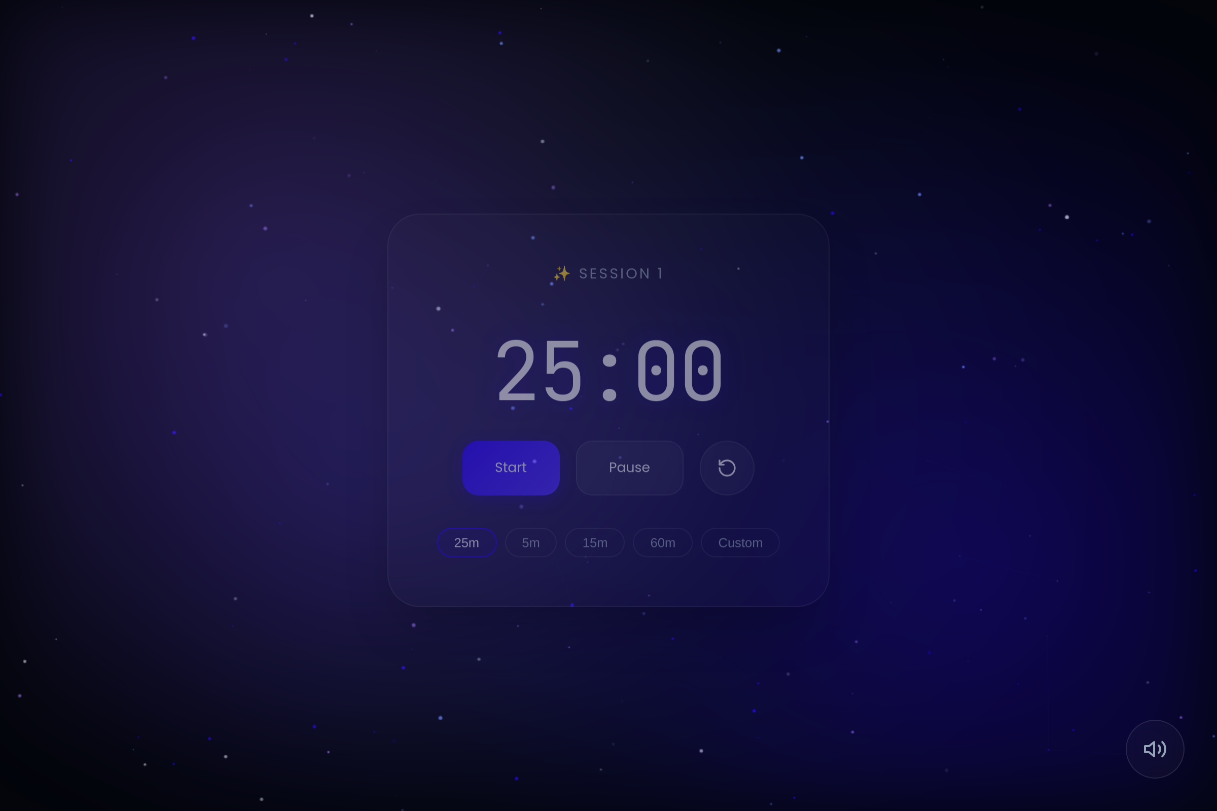 Cosmic Focus mini app