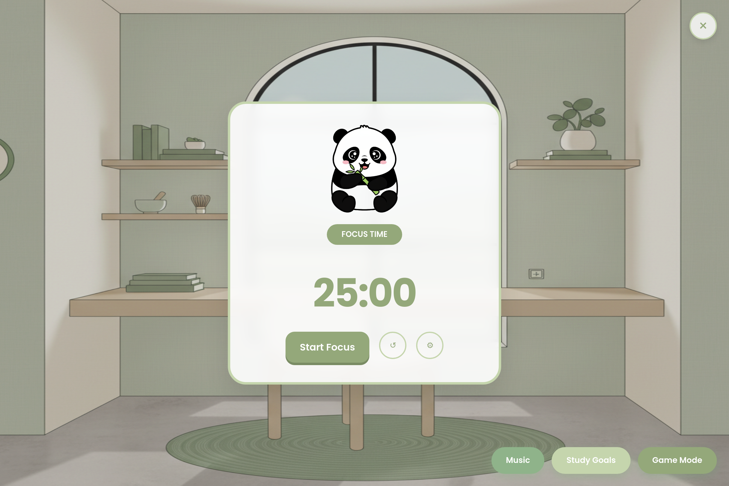 Panda Focus mini app