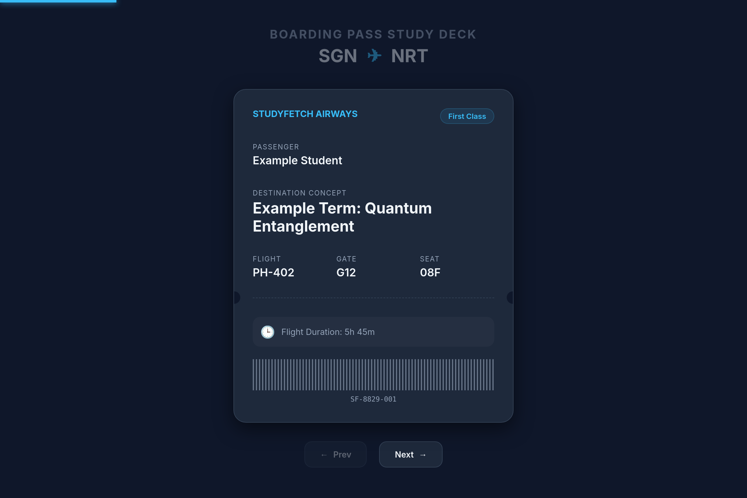 FlightPass Quiz mini app