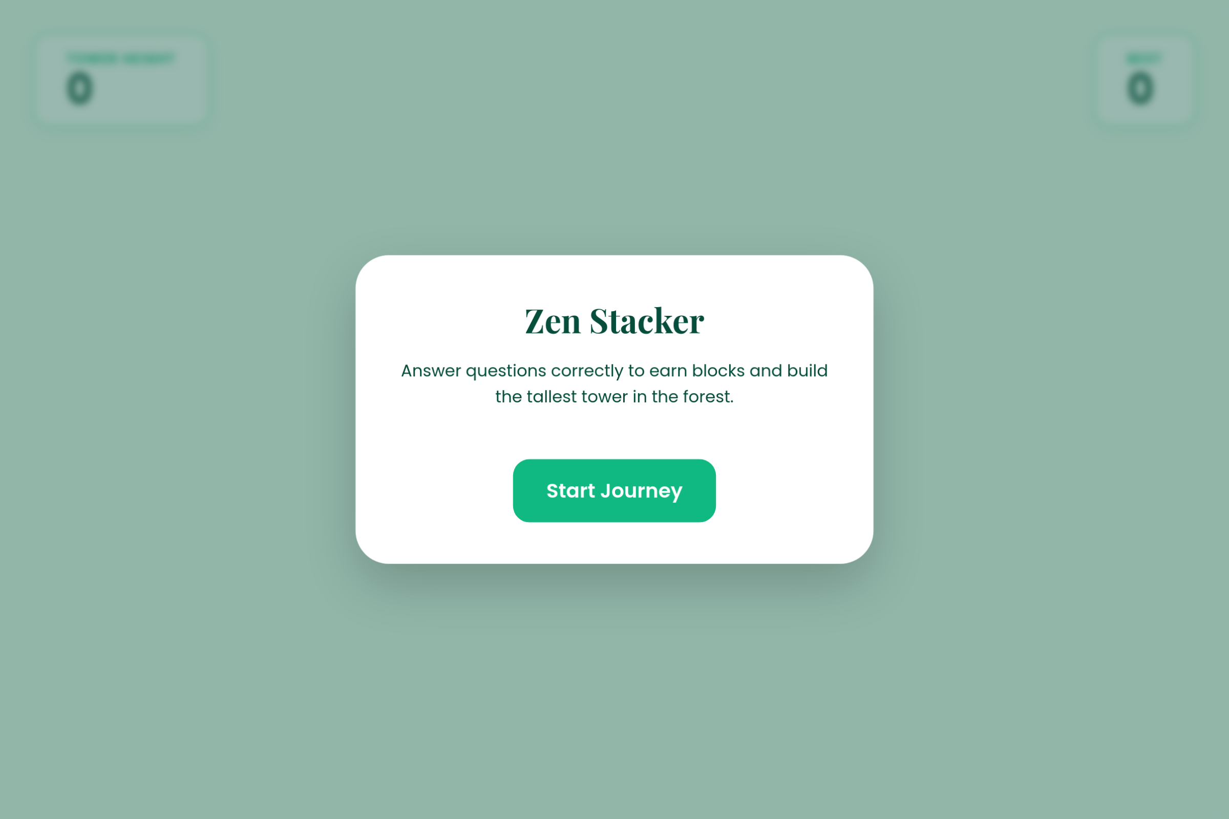 Zen Tower mini app