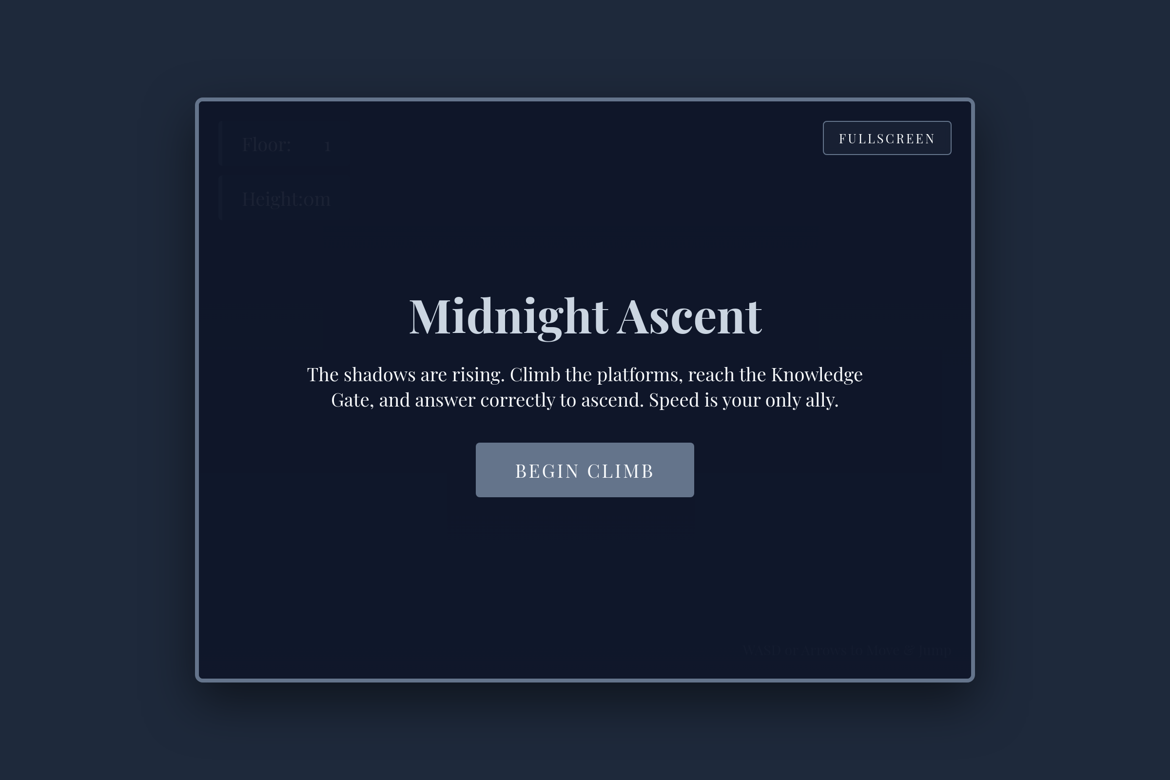 Ascend Challenge mini app