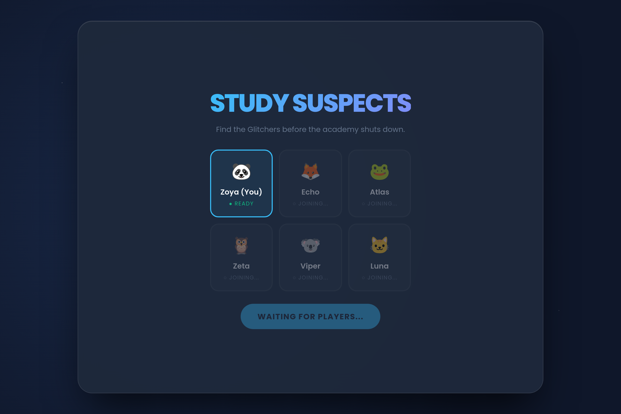 Agent Glitch mini app