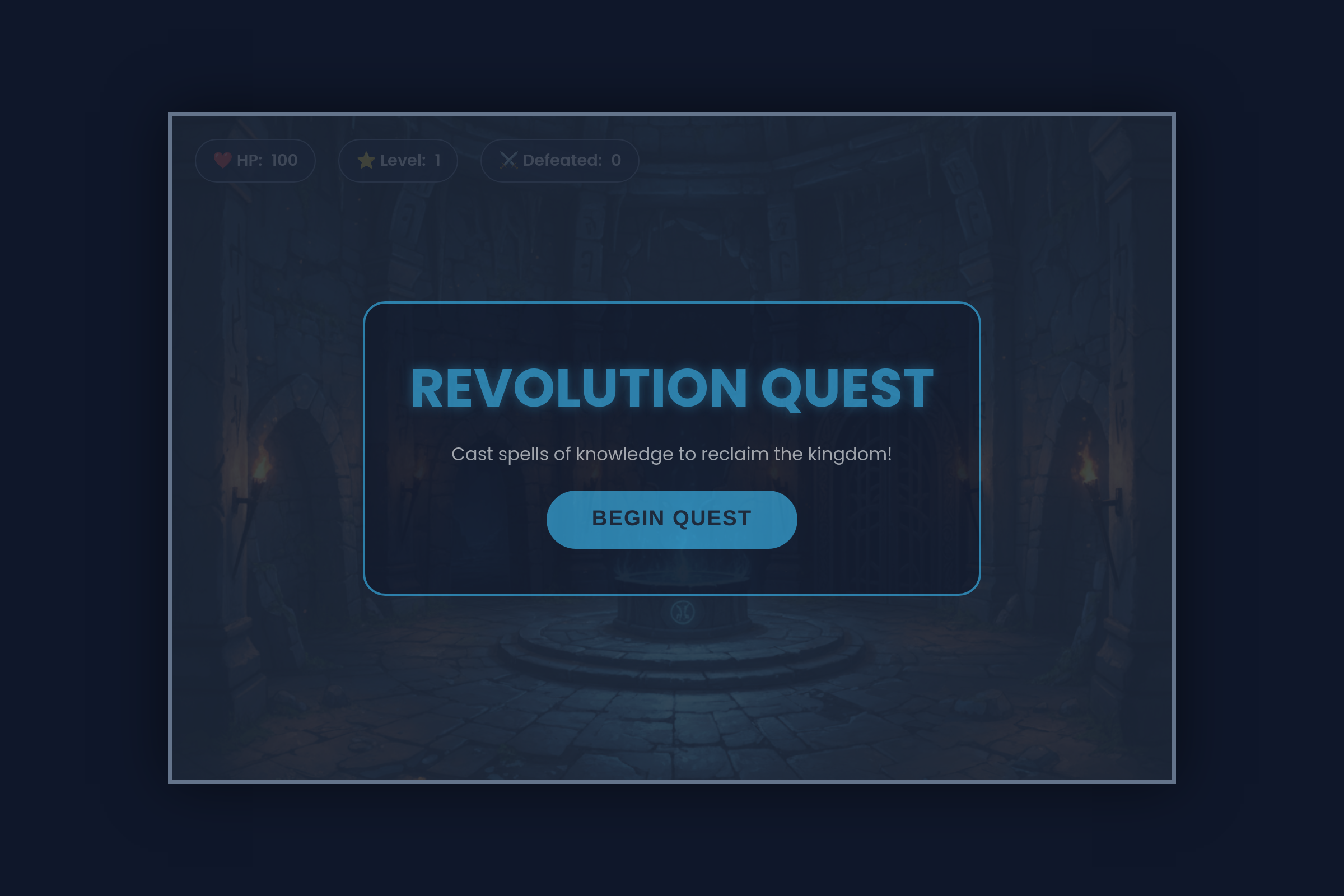 Revolution Quest RPG mini app