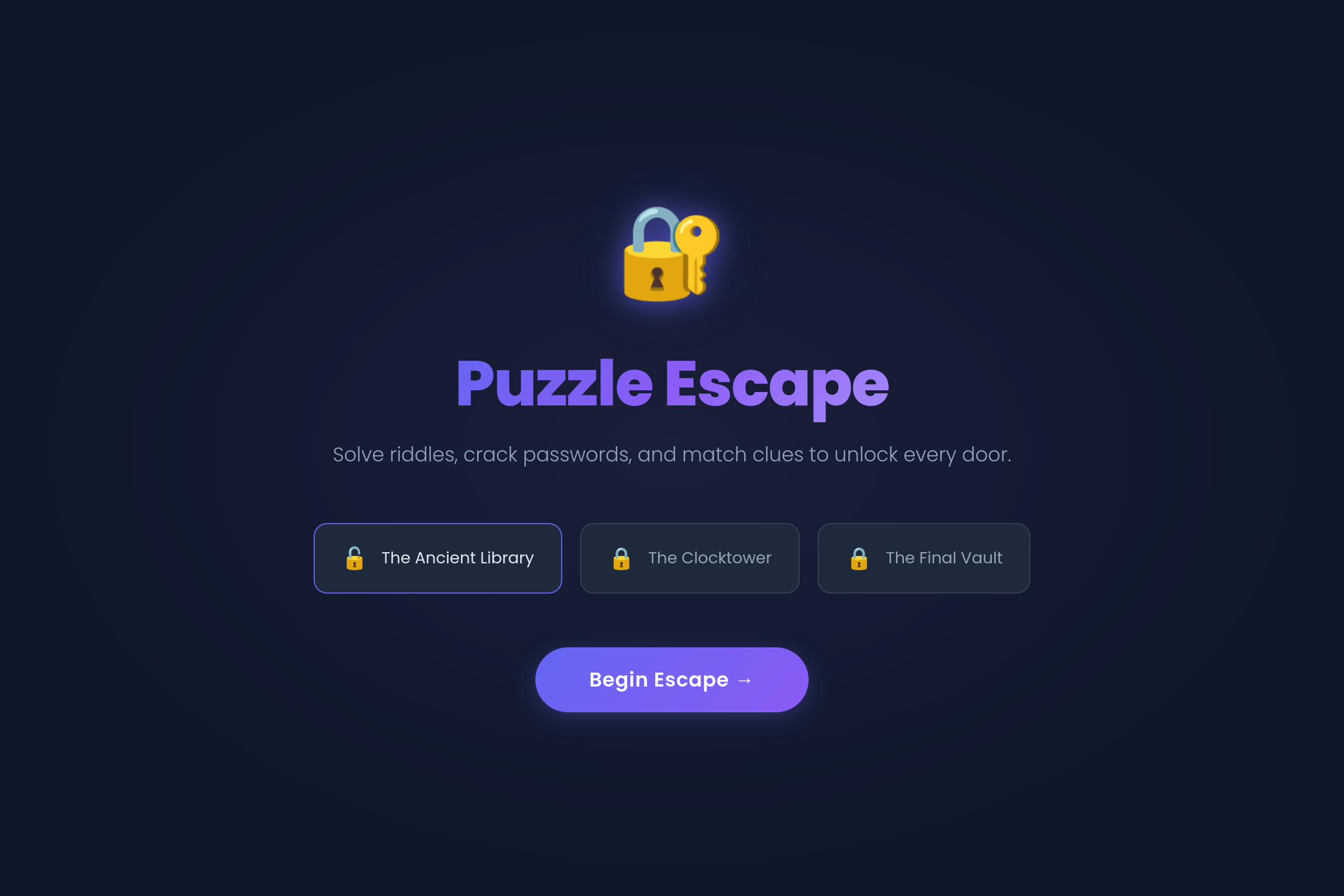 Puzzle Escape mini app
