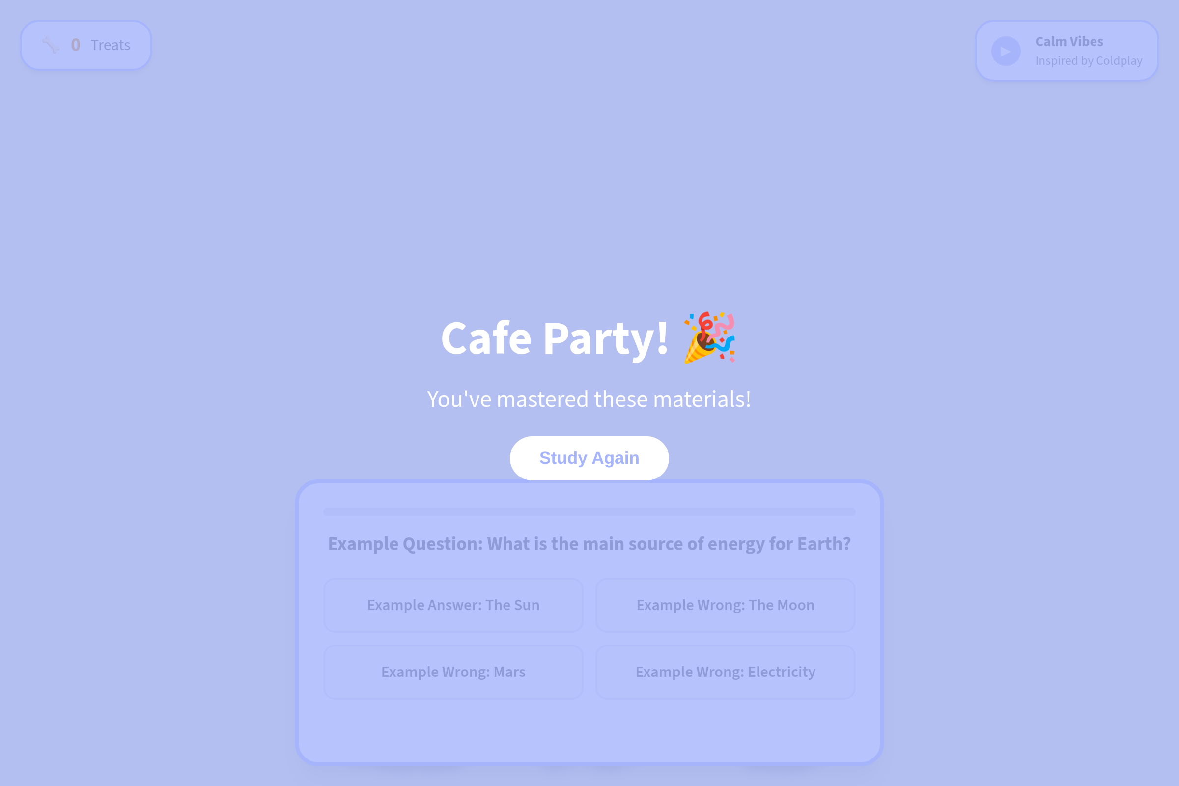 Study Pet Cafe mini app