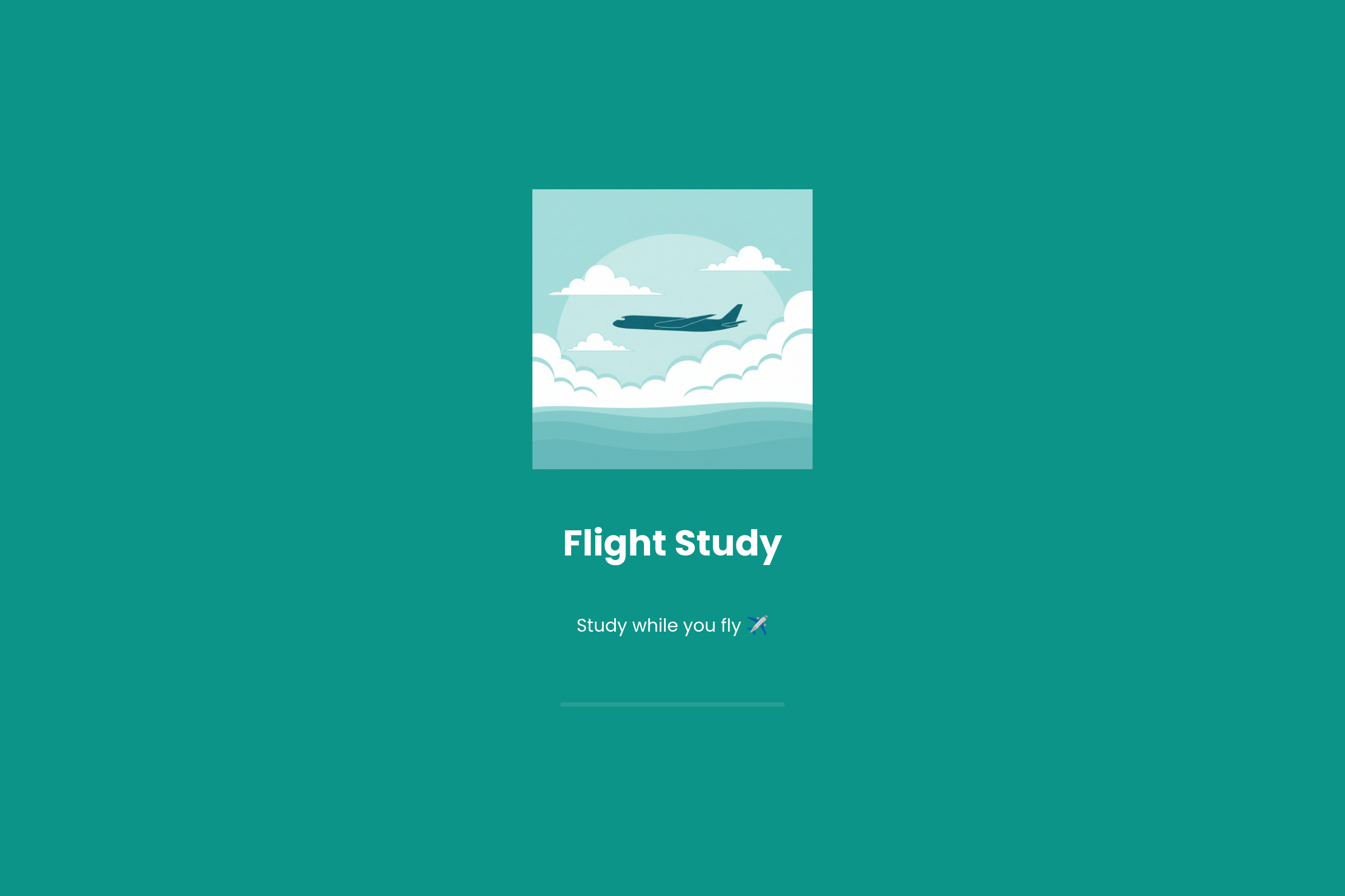Flight Study Timer mini app