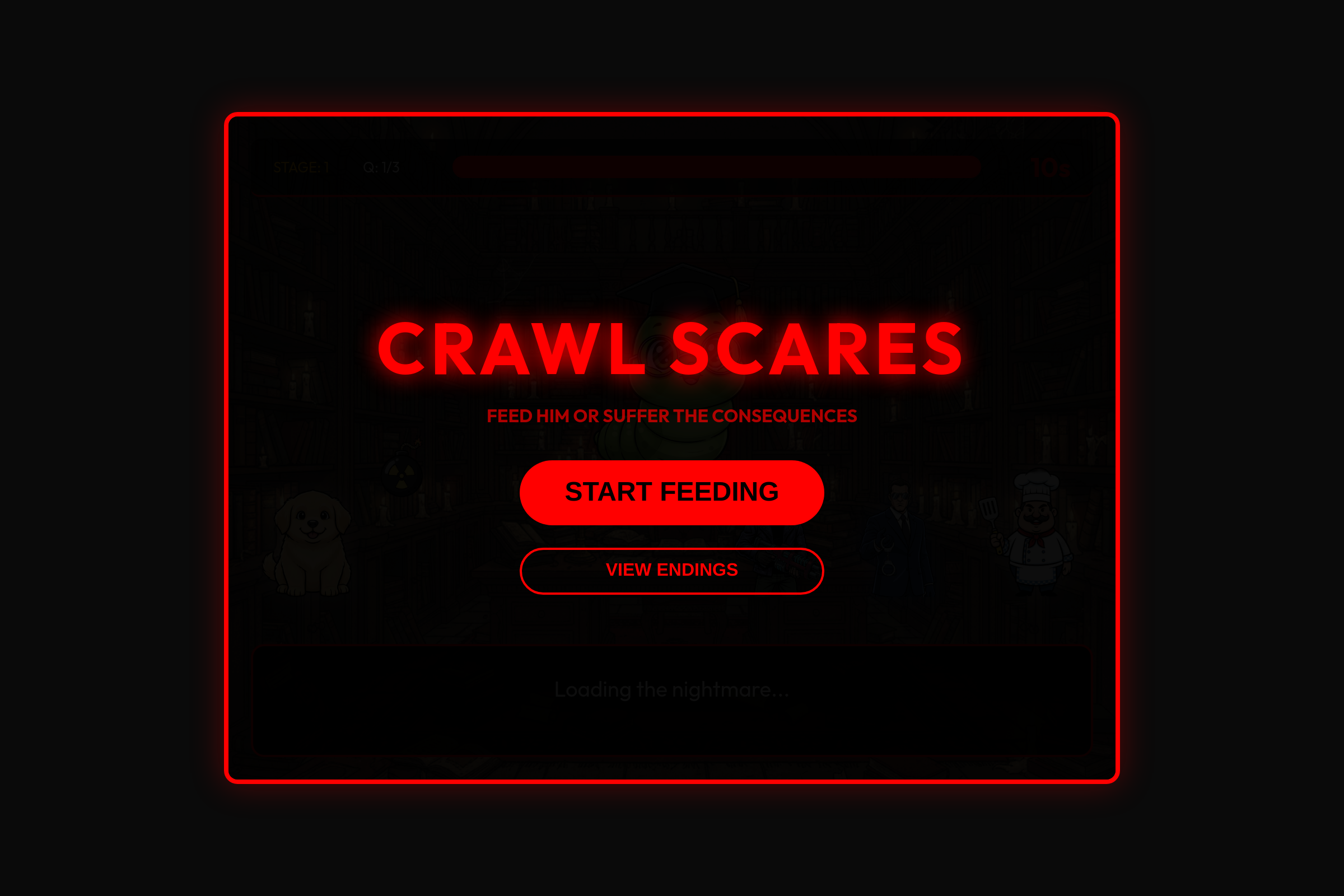 Crawl Scares mini app