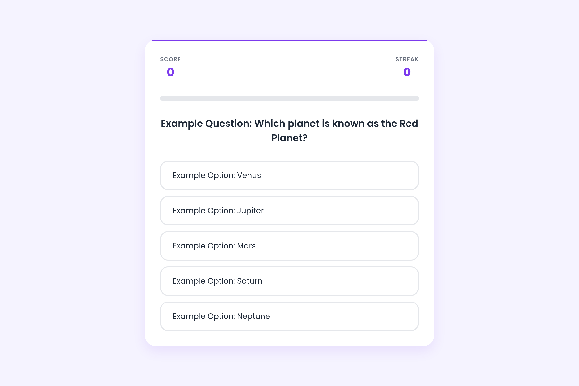 Quiz Pop mini app