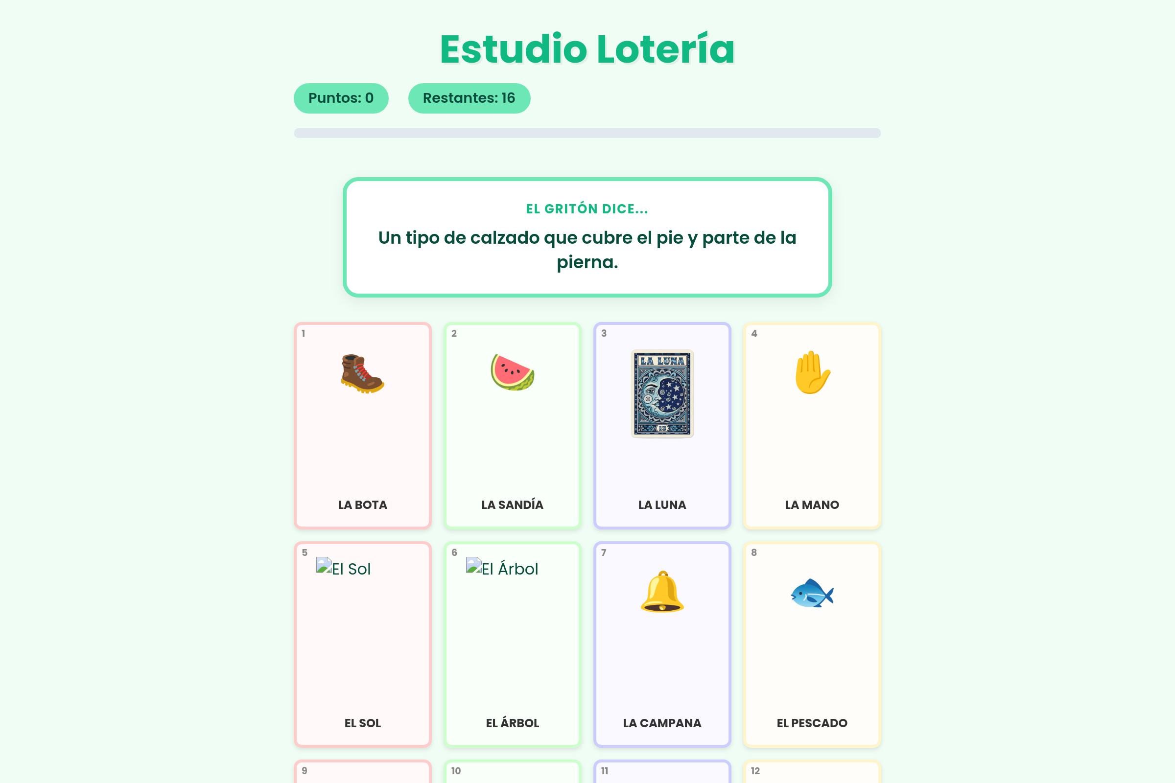 Fiesta Cards mini app