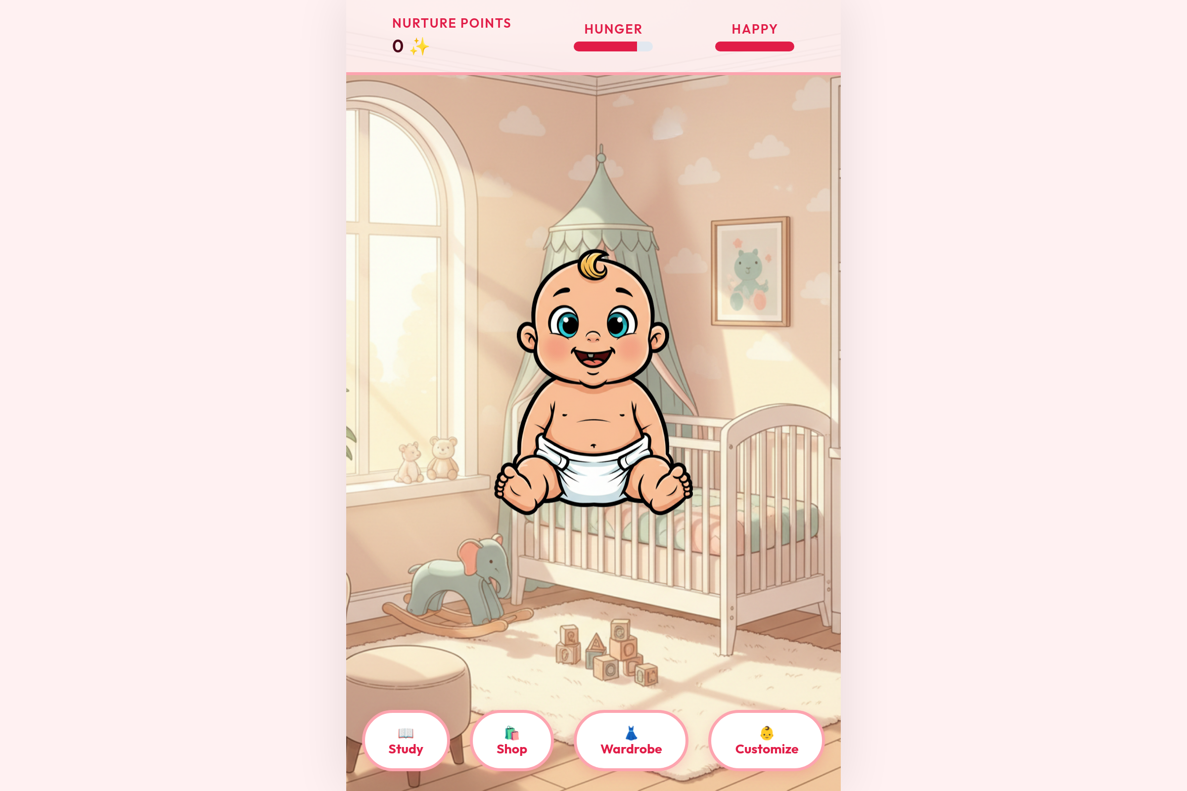Nursery Nurture mini app