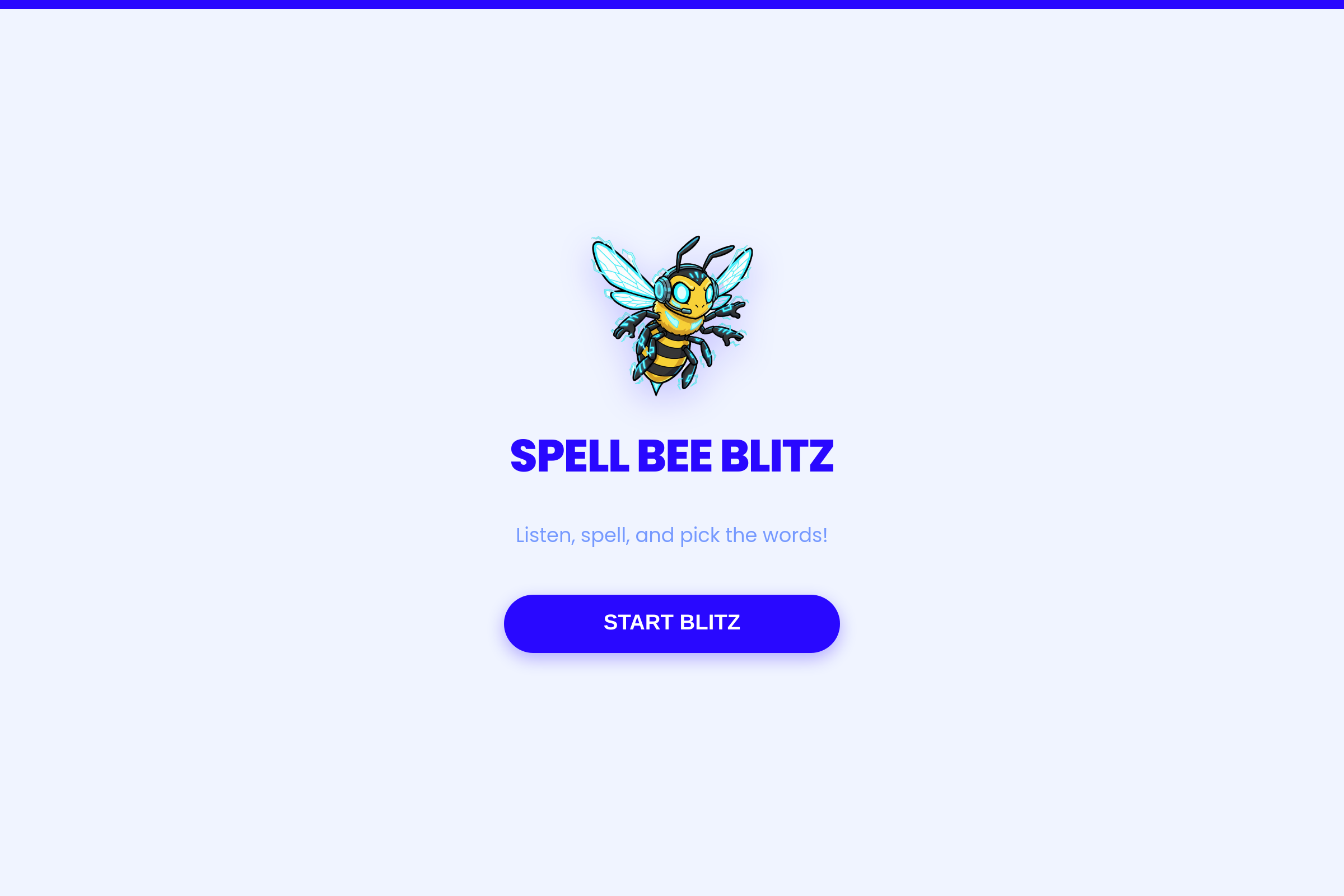 Spell Bee Blitz mini app